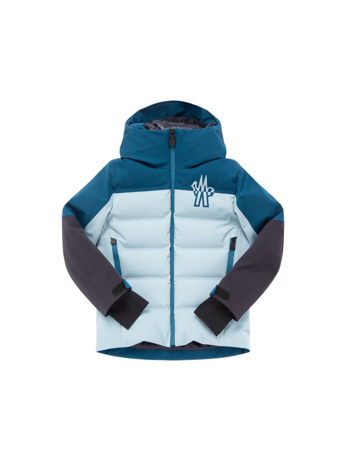 Moncler New Montmiral Down Ski Jacket In Blue