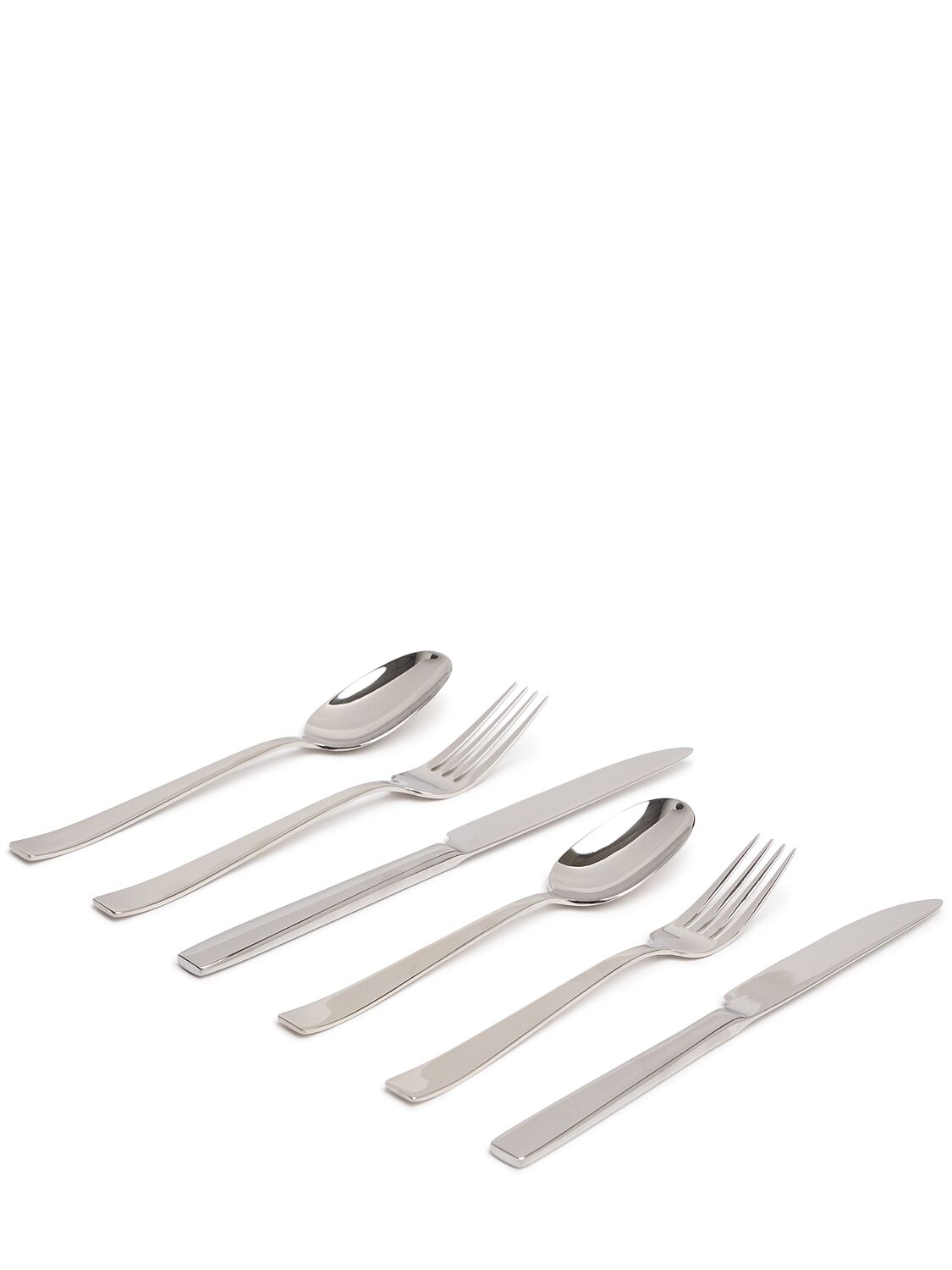 Dolce & Gabbana 6-piece Cutlery Set In Silver