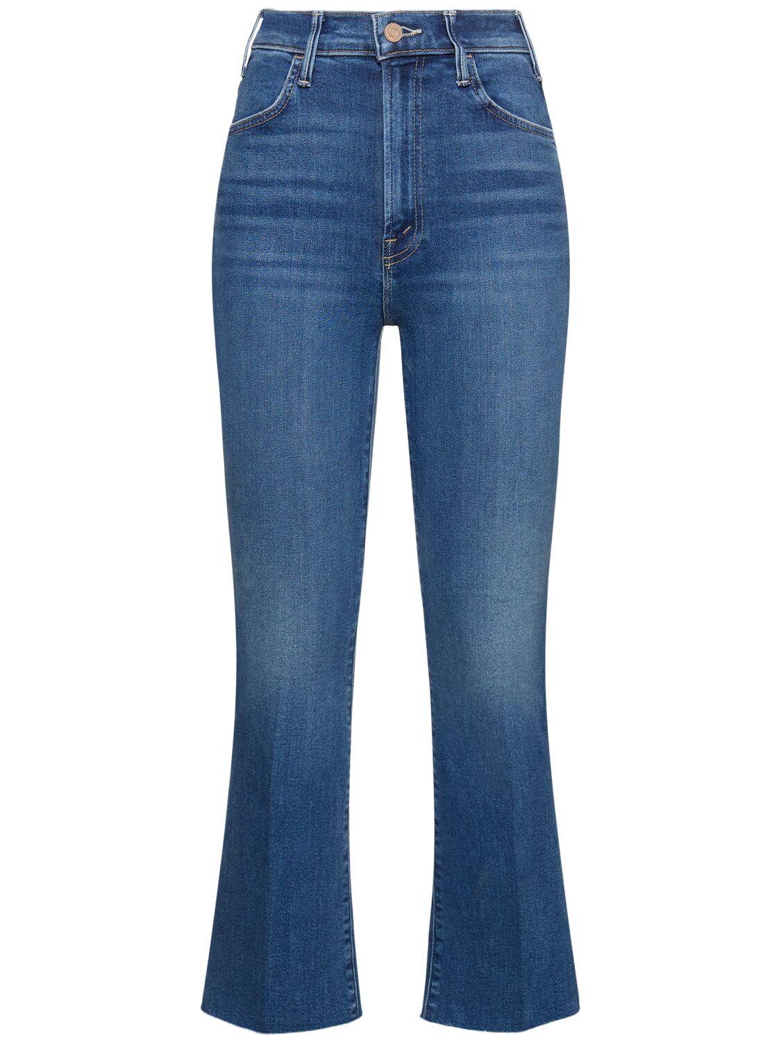 The Hustler Ankle High Rise Flared Jeans