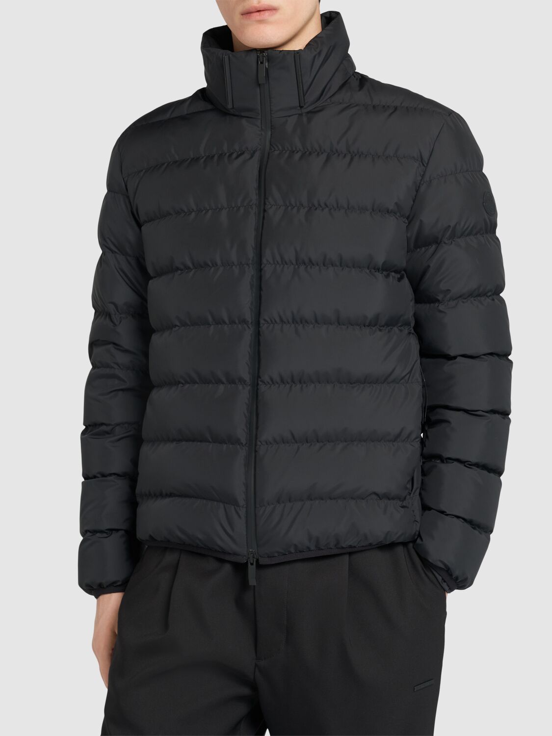 Shop Moncler Jeluz Tech Down Jacket In Black