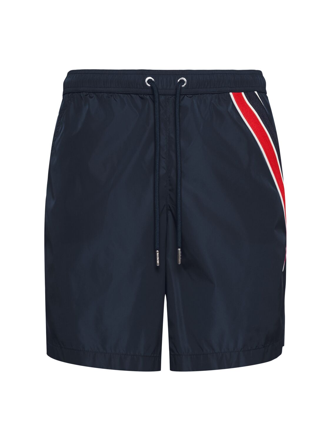 Moncler Light Bi-stretch Nylon Swim Shorts In 午夜蓝