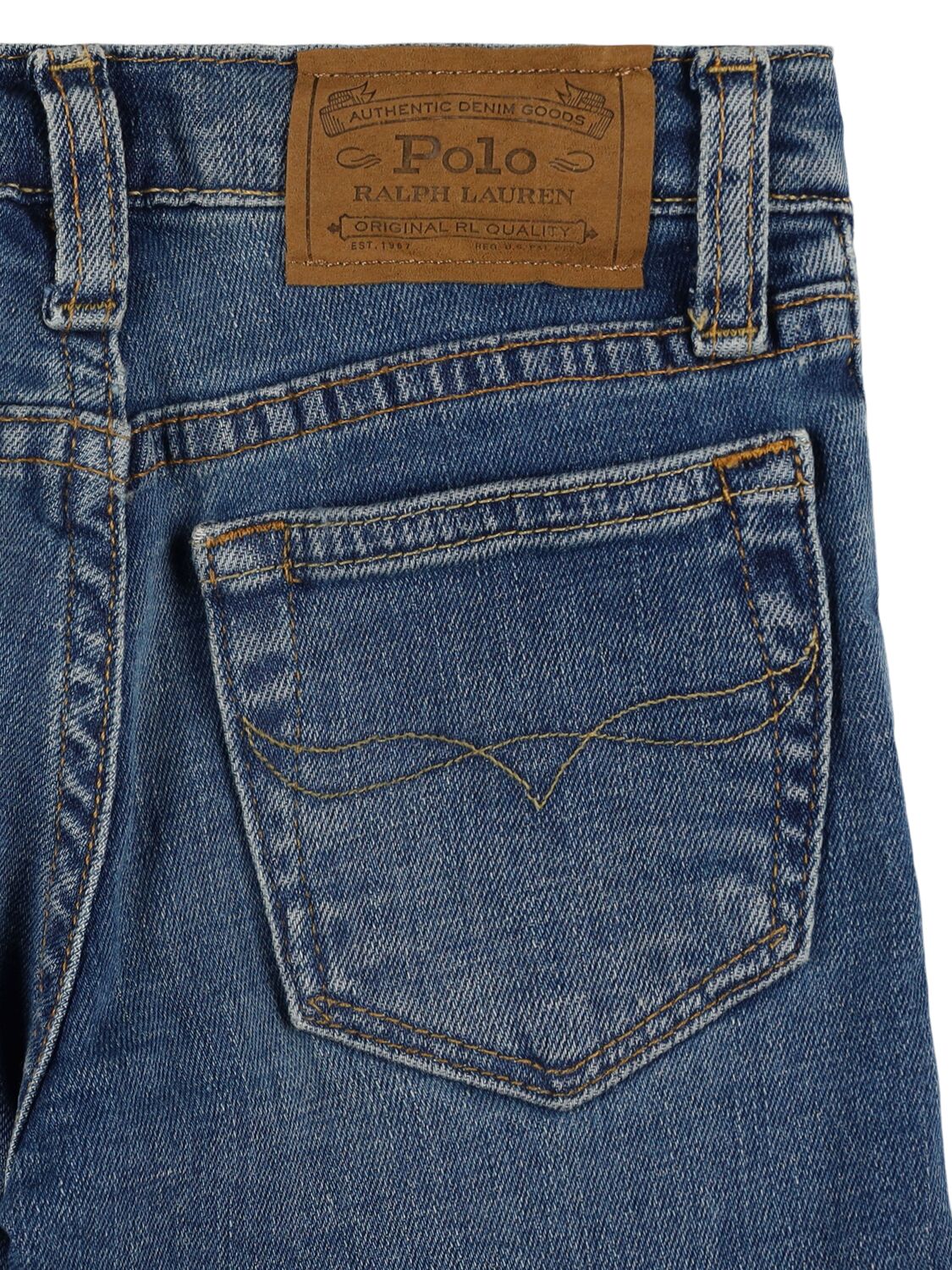 Shop Polo Ralph Lauren Stretch Cotton Denim Jeans In Blau