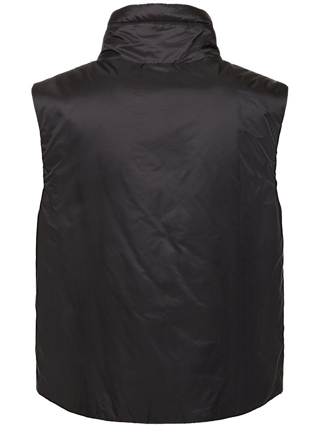 Shop Max Mara Greenvest Padded Waterproof Vest In Black