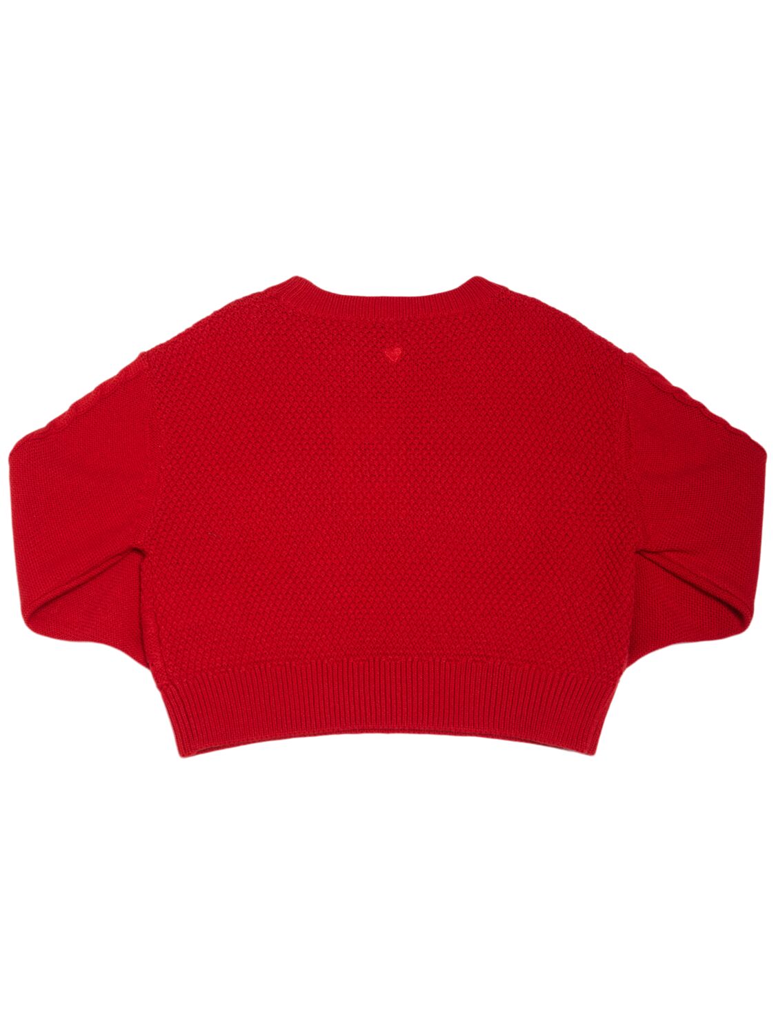 Max & Co Wool Blend Knit Sweater In Red