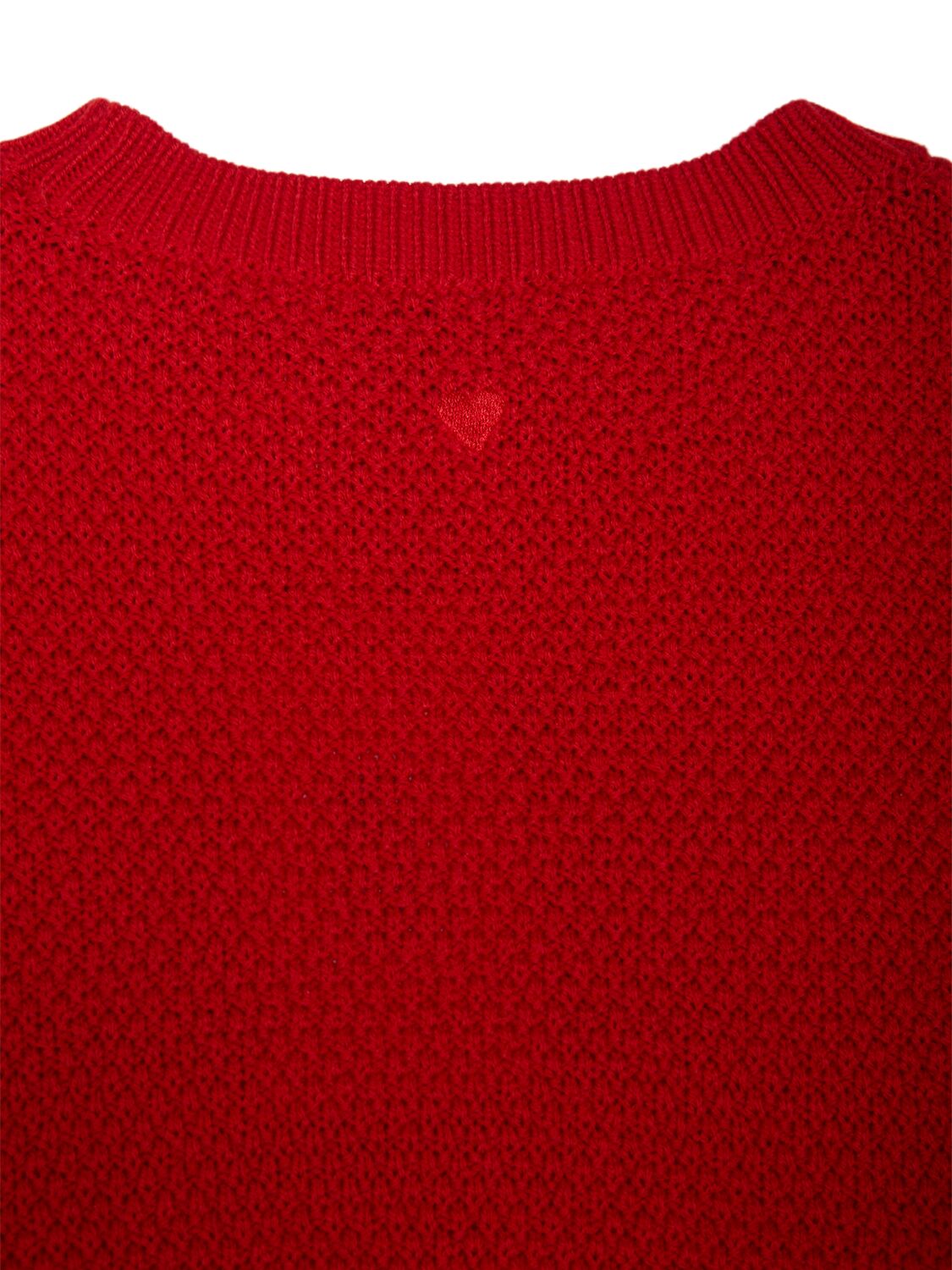Max & Co Wool Blend Knit Sweater In Red