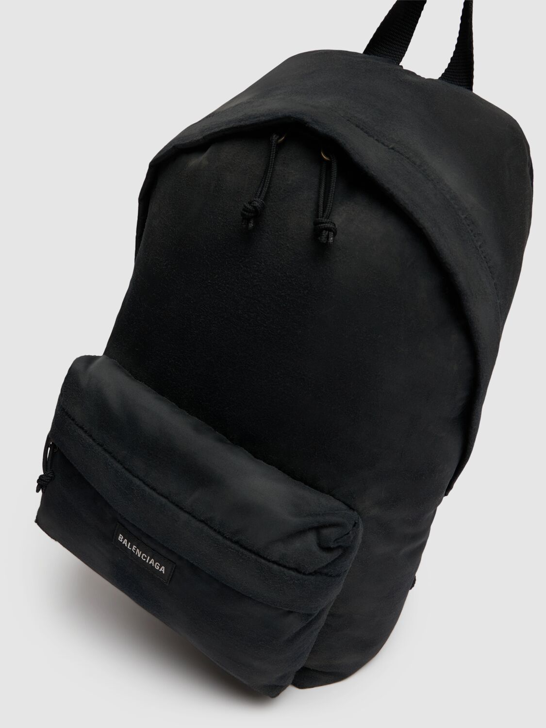 Shop Balenciaga Wimbledon Nylon Backpack In Black