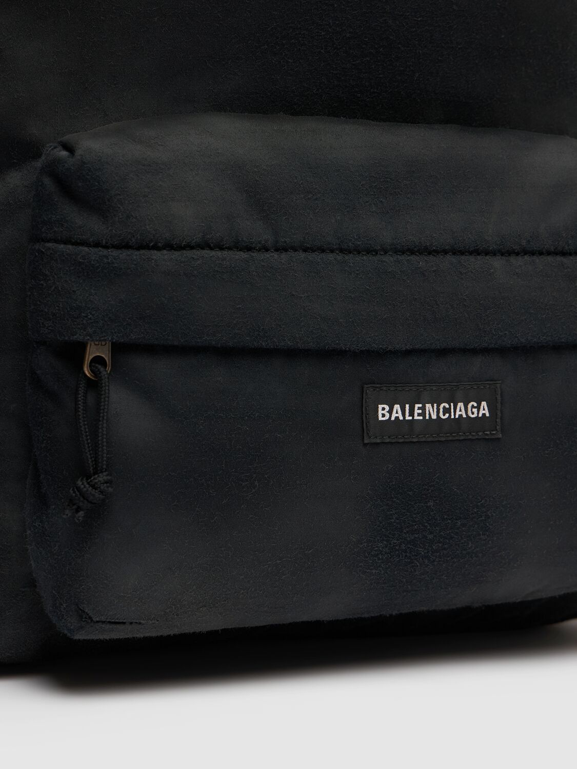 Shop Balenciaga Wimbledon Nylon Backpack In Black