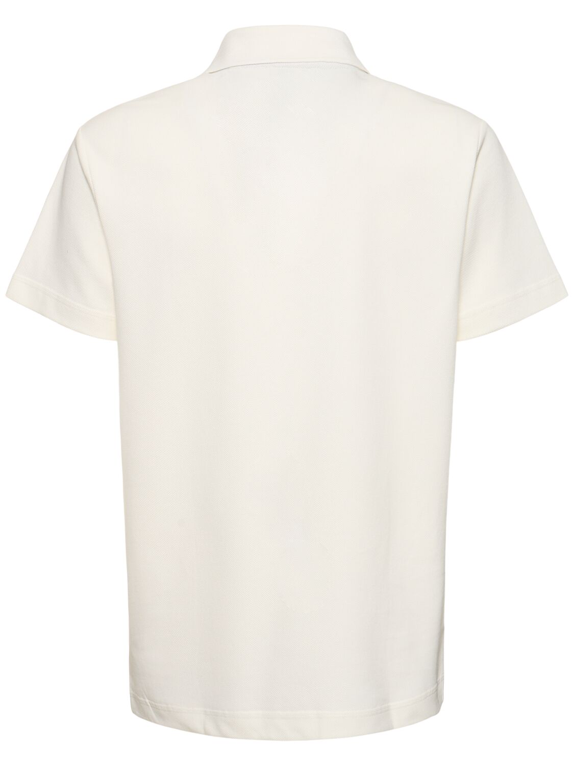 Shop Burberry Cotton Essential Polo In White