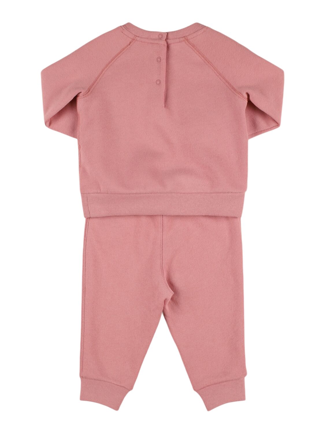 Shop Polo Ralph Lauren Cotton Blend Sweatshirt & Sweatpants In Rosa