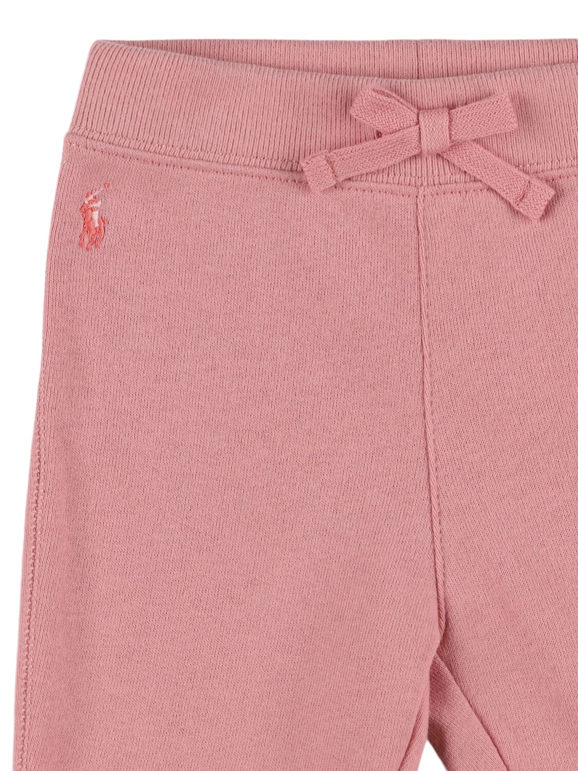 Shop Polo Ralph Lauren Cotton Blend Sweatshirt & Sweatpants In Rosa