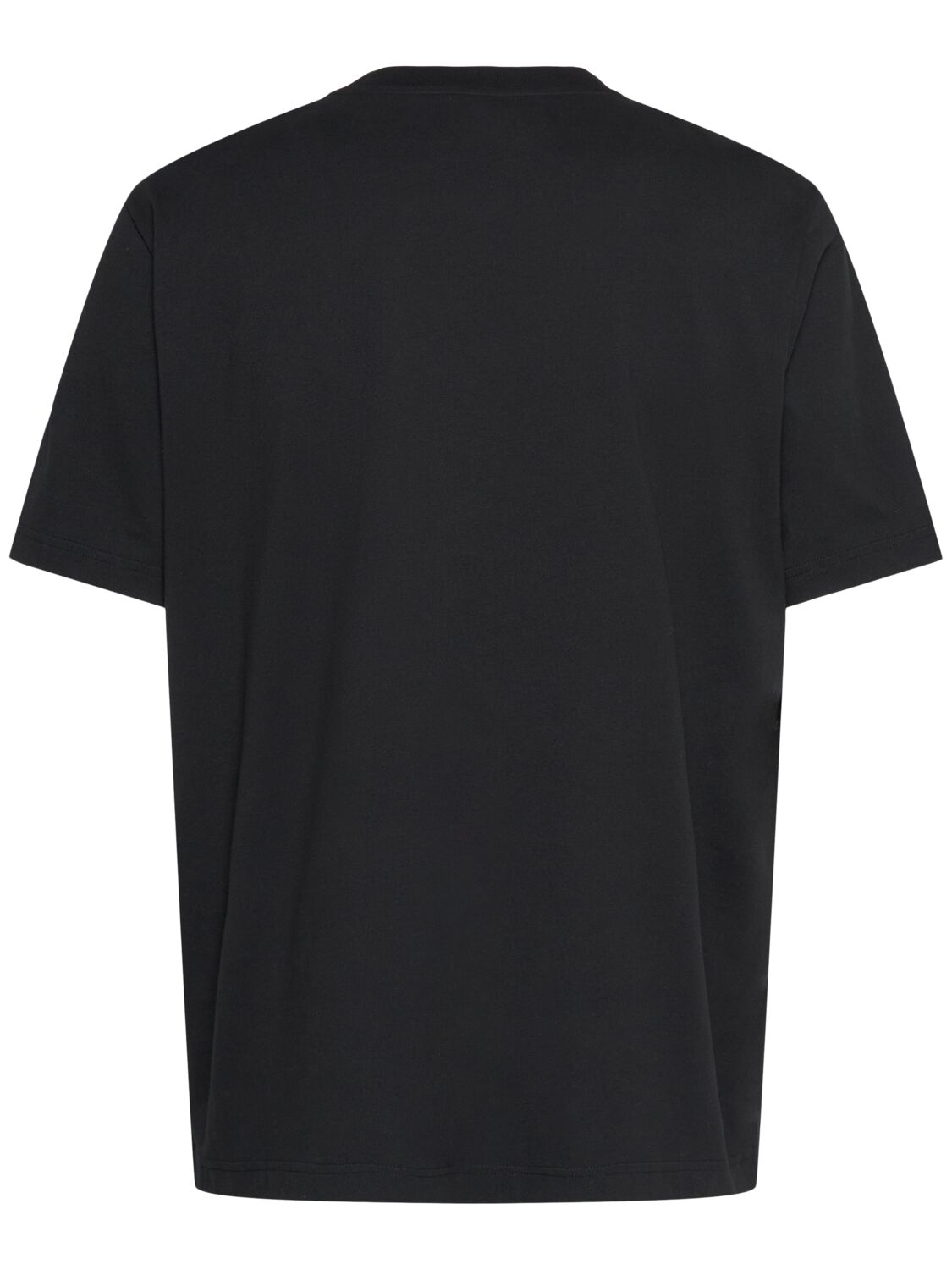 Shop Moncler Batman Cotton Jersey T-shirt In Black