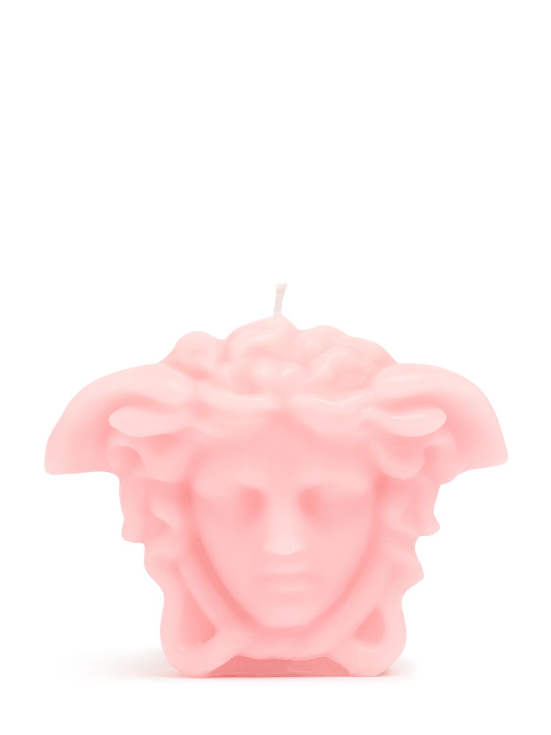 Versace Small Medusa Candle In Pink