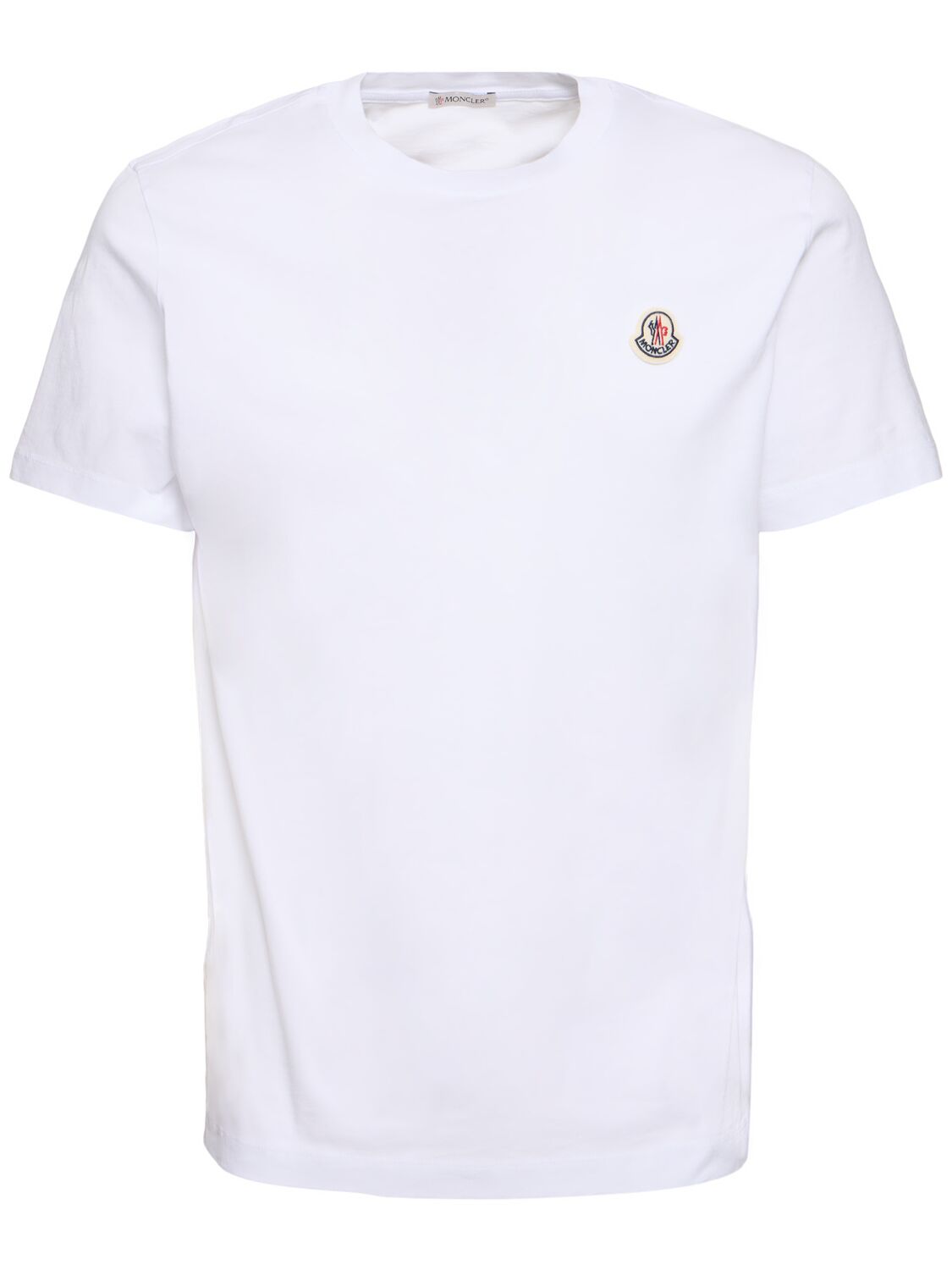 Shop Moncler Pack Of 3 Cotton T-shirts In Multicolor