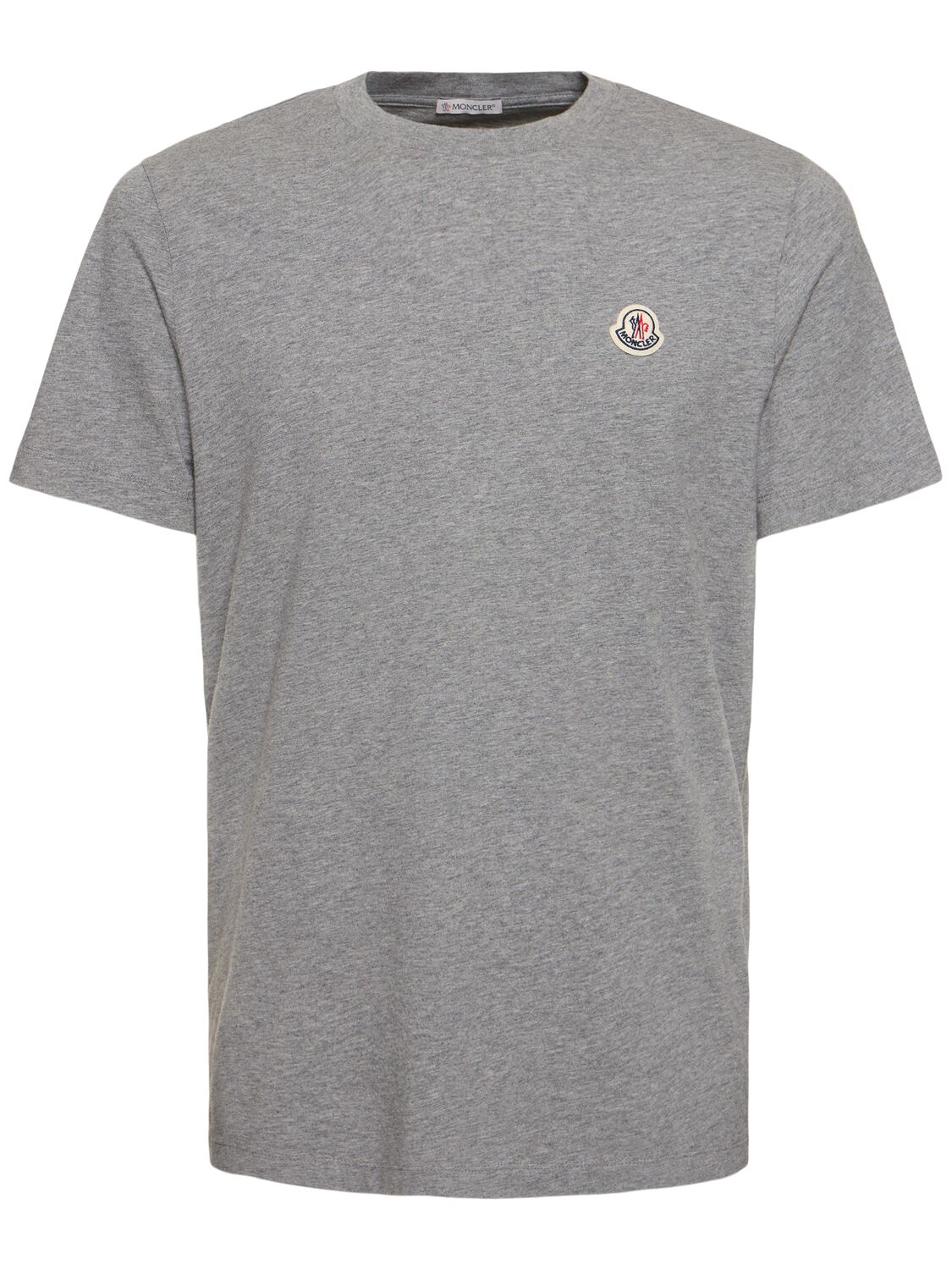 Moncler Pack Of 3 Cotton T-shirts In Grey