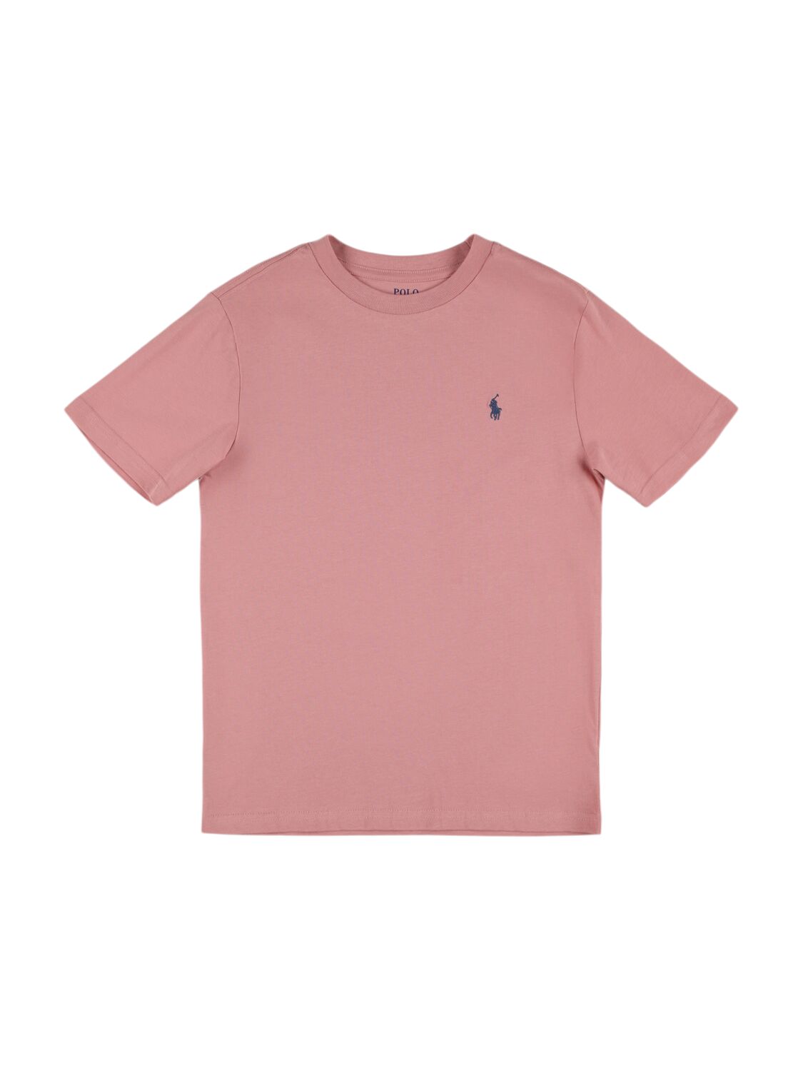 Polo Ralph Lauren Babies' T-shirt Aus Baumwolljersey Mit Gesticktem Logo In Neutral