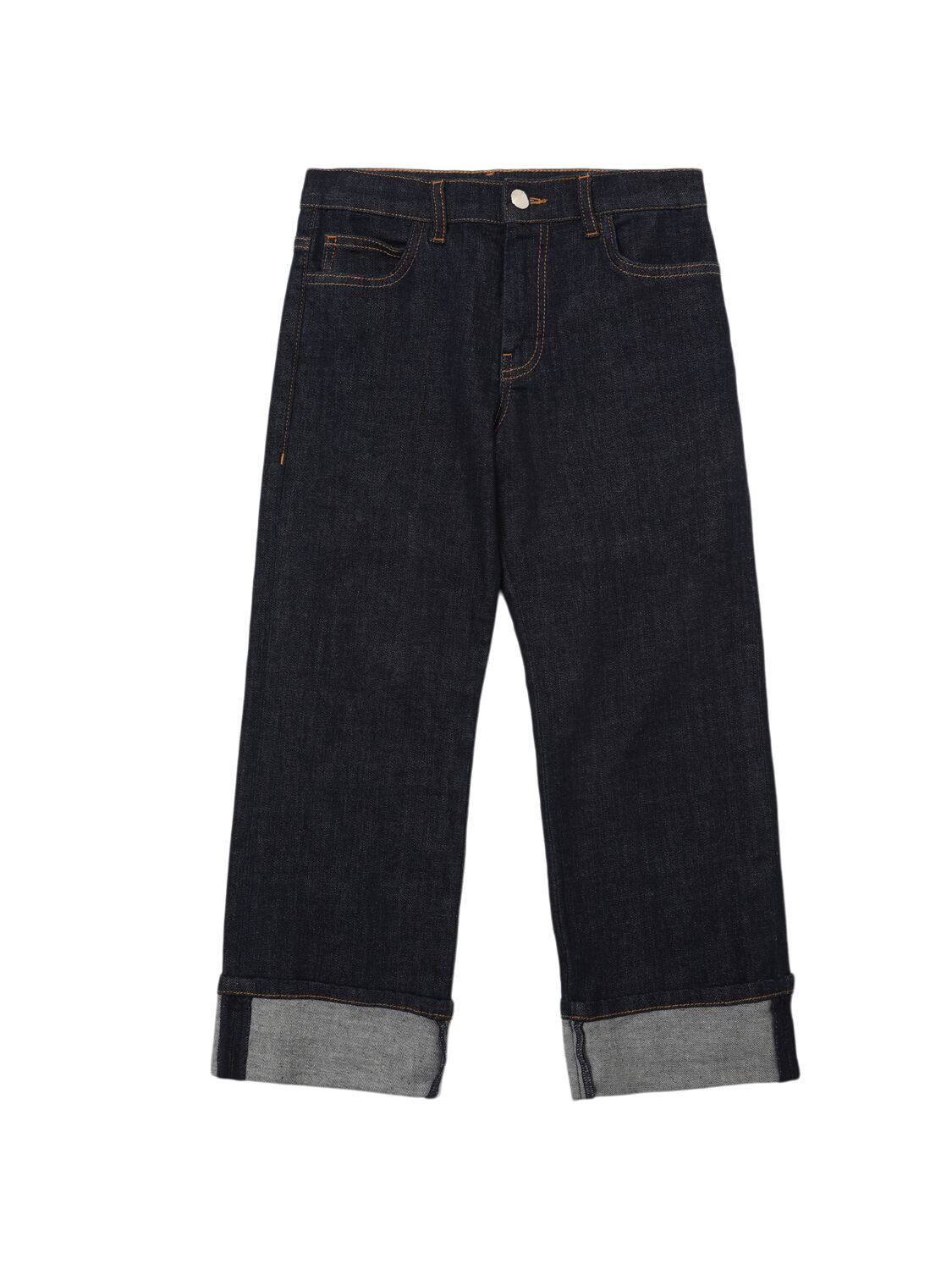 Marni Junior 5 Pocket Denim Jeans In Blue