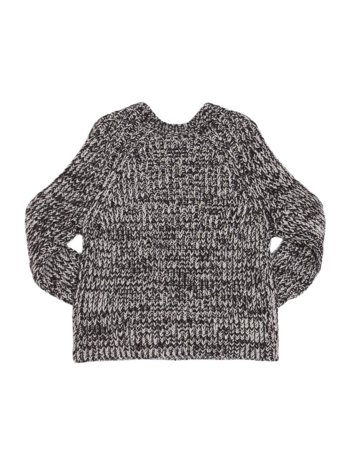 N°21 Wool Blend Knit Sweater In Black