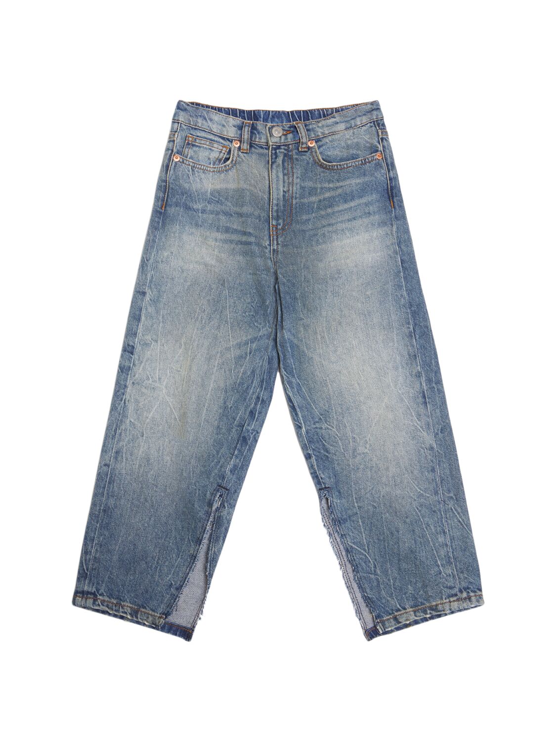 Mm6 Maison Margiela Cotton Denim Jeans In Blue