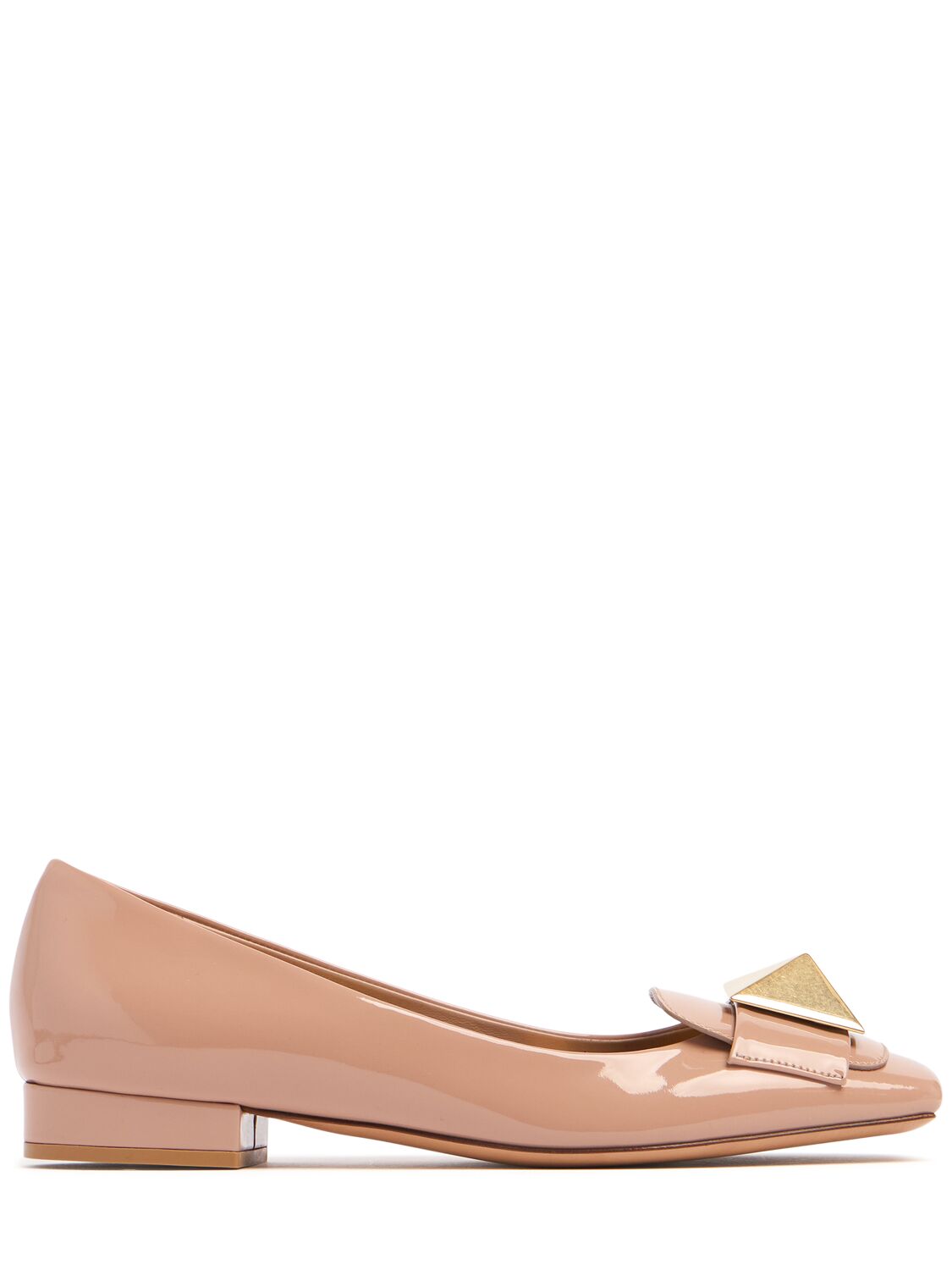 Ballerines En Cuir Verni One Stud 20 Mm - VALENTINO GARAVANI - Modalova