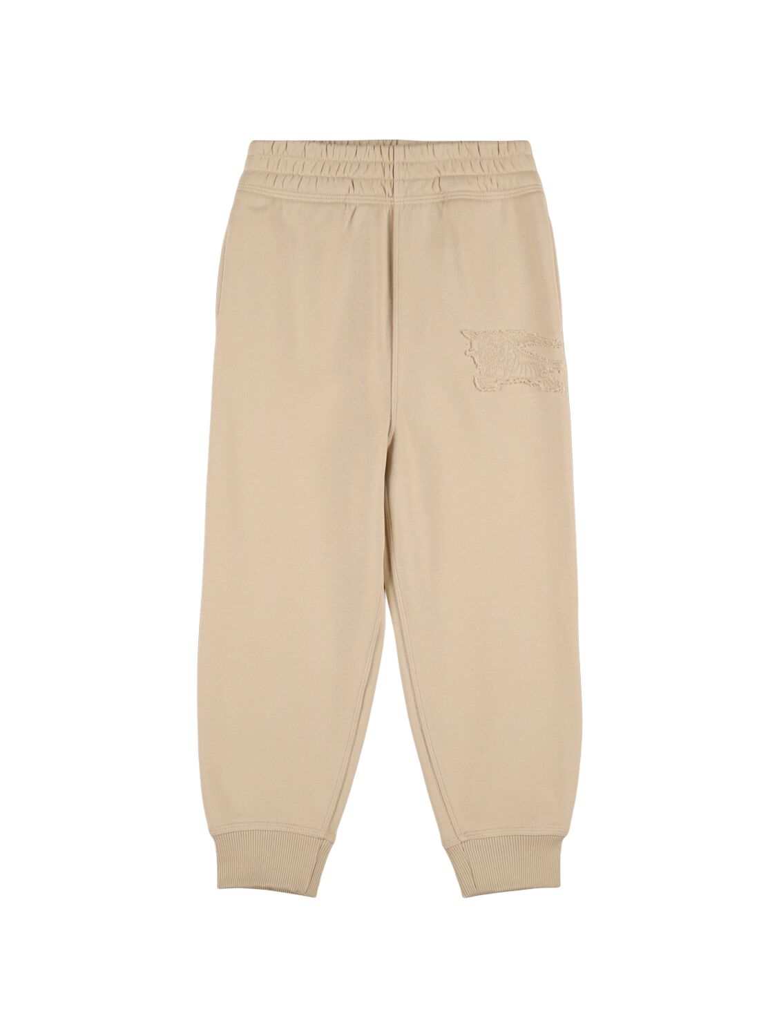 Burberry Kids' Trainingshose Aus Baumwolle In Brown