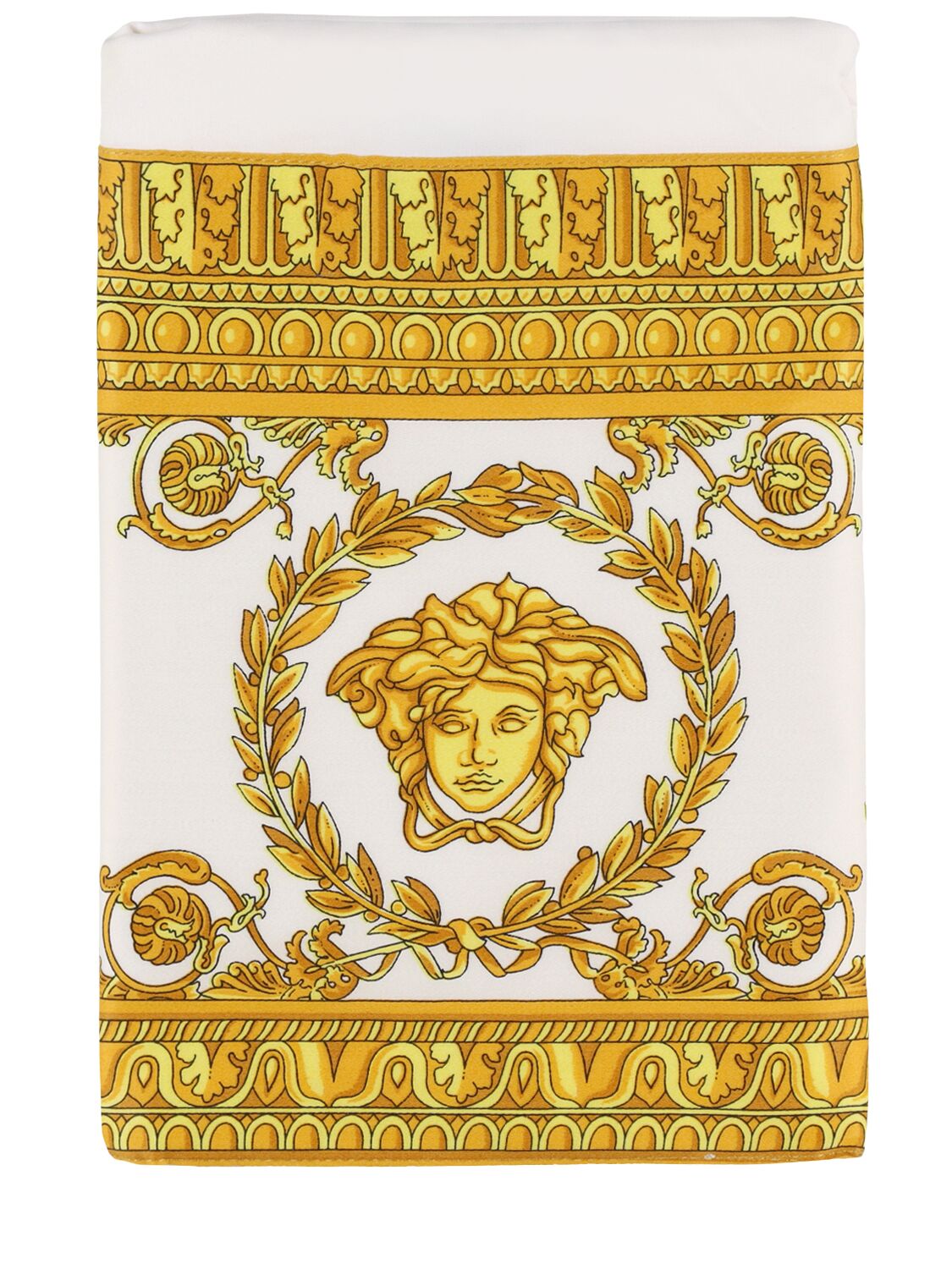 Versace Set Of 2 Barocco Pillow Cases In 白色