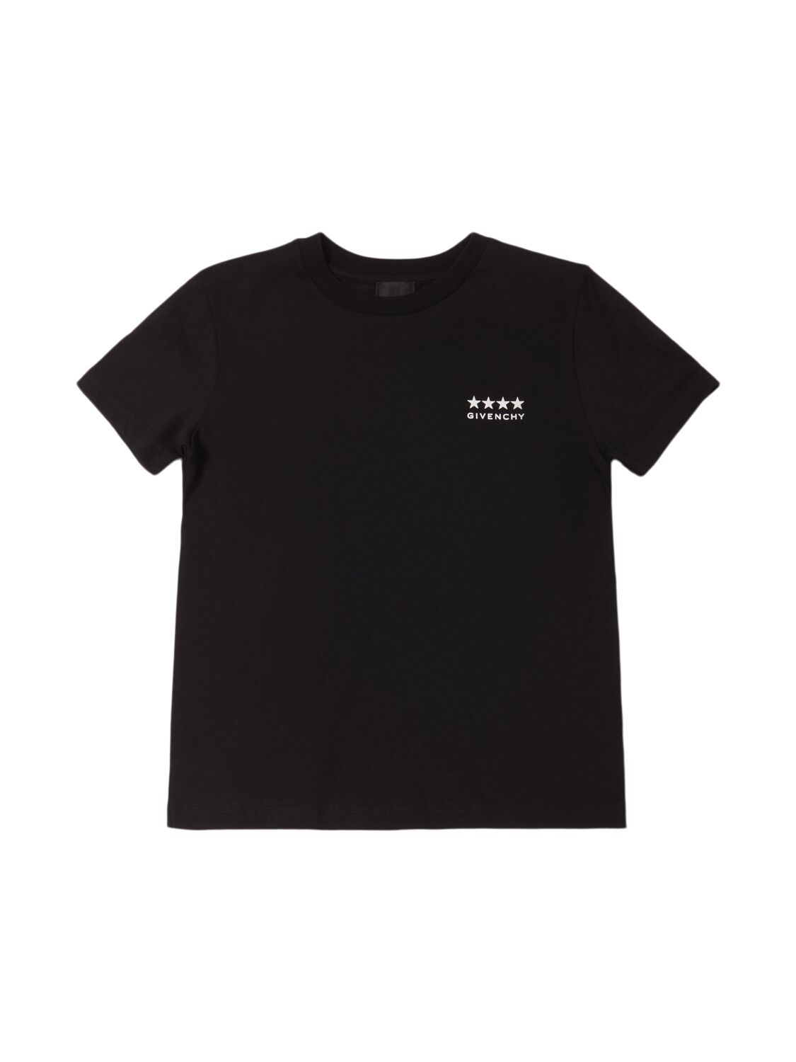 Givenchy Printed Cotton Jersey T-shirt In Black