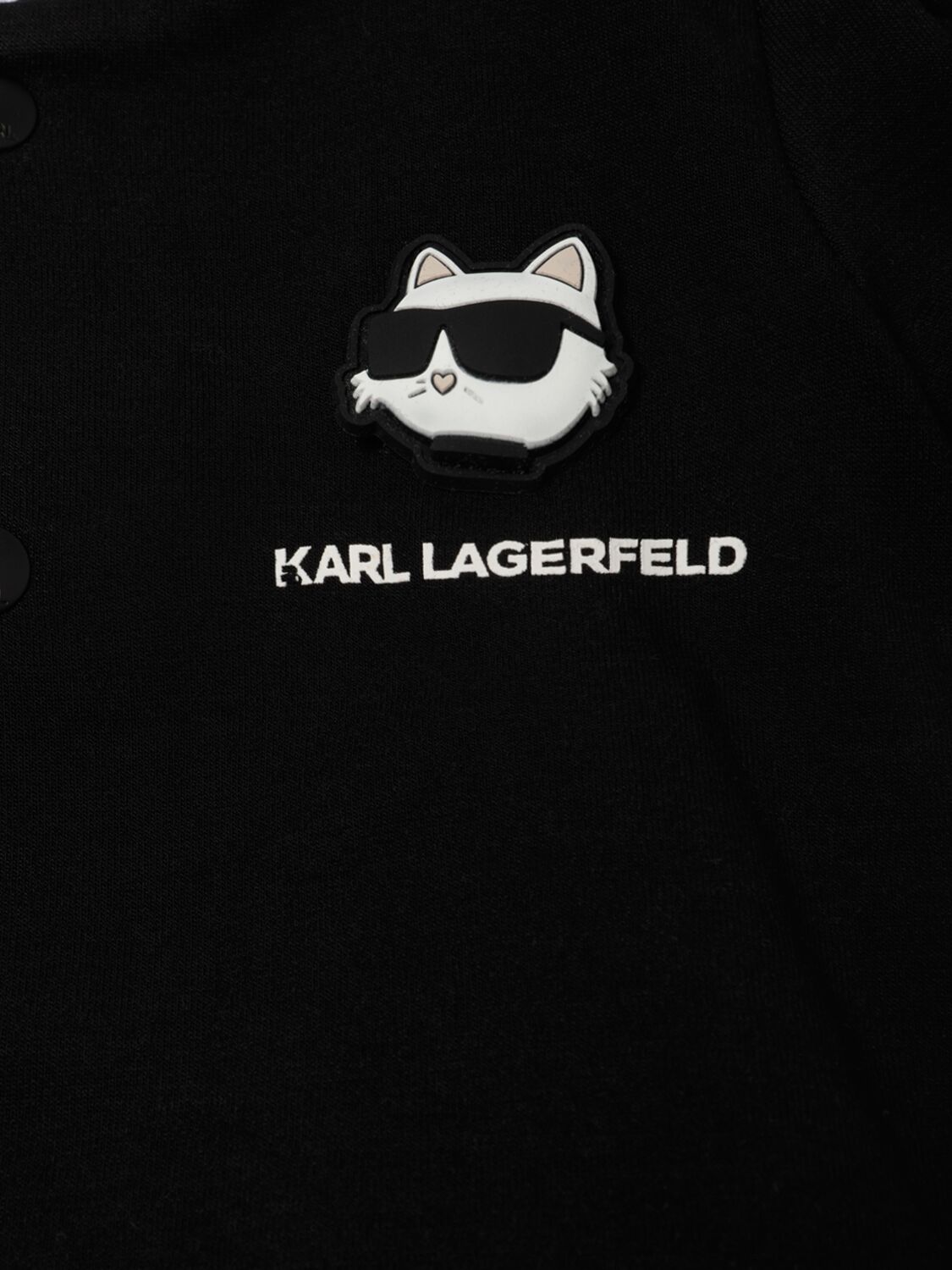 Karl Lagerfeld Jersey T-shirt, Sweatshirt & Sweatpants In Black