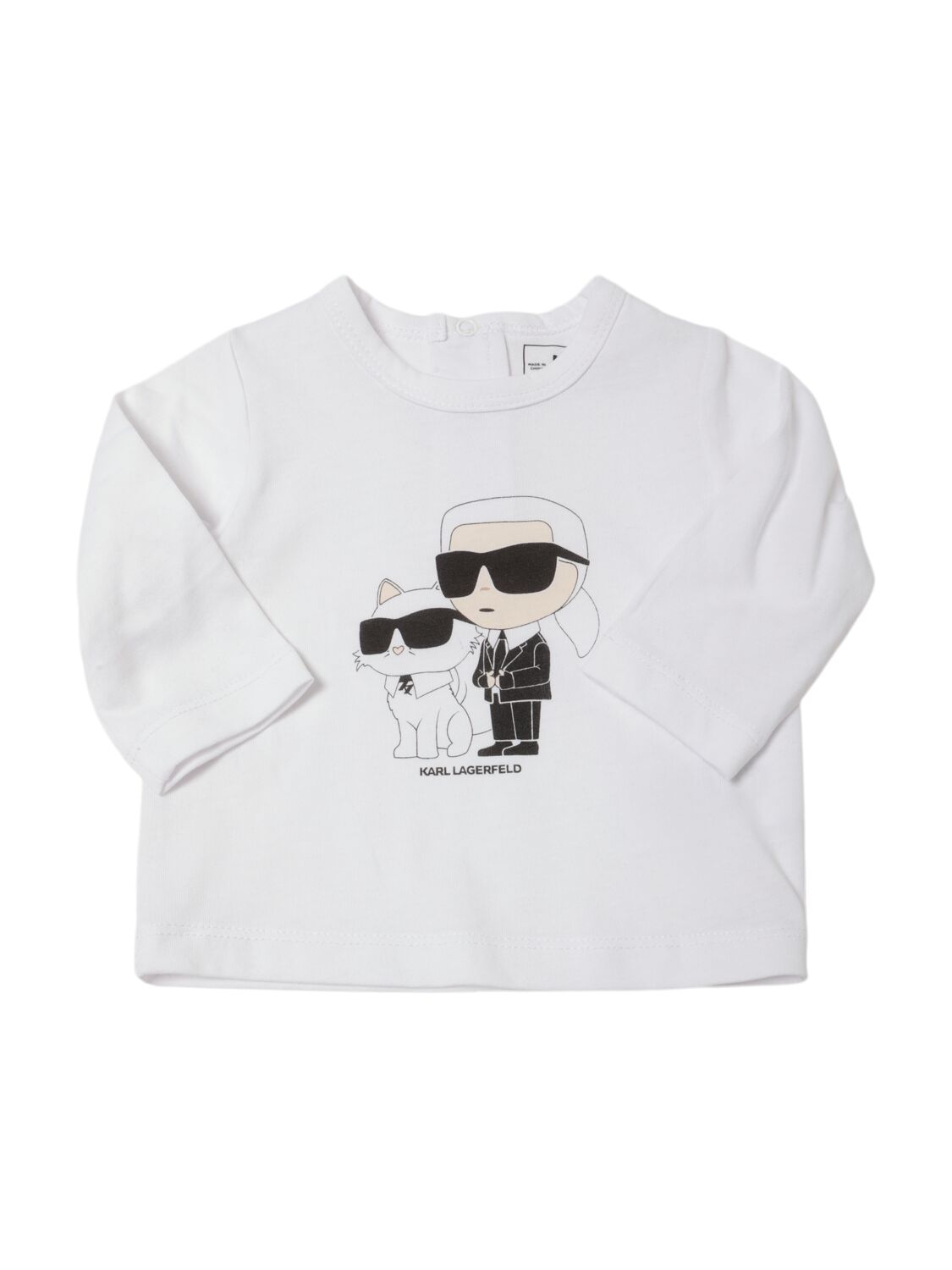 Karl Lagerfeld Jersey T-shirt, Sweatshirt & Sweatpants In Black