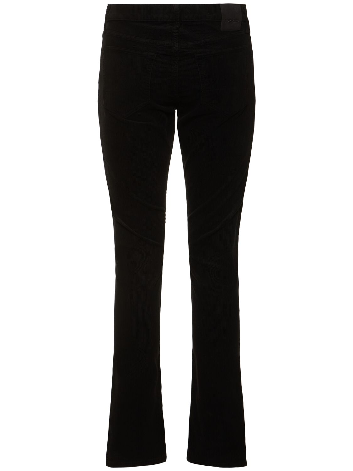 Shop Tom Ford Cotton Denim Slim Fit Jeans In Black