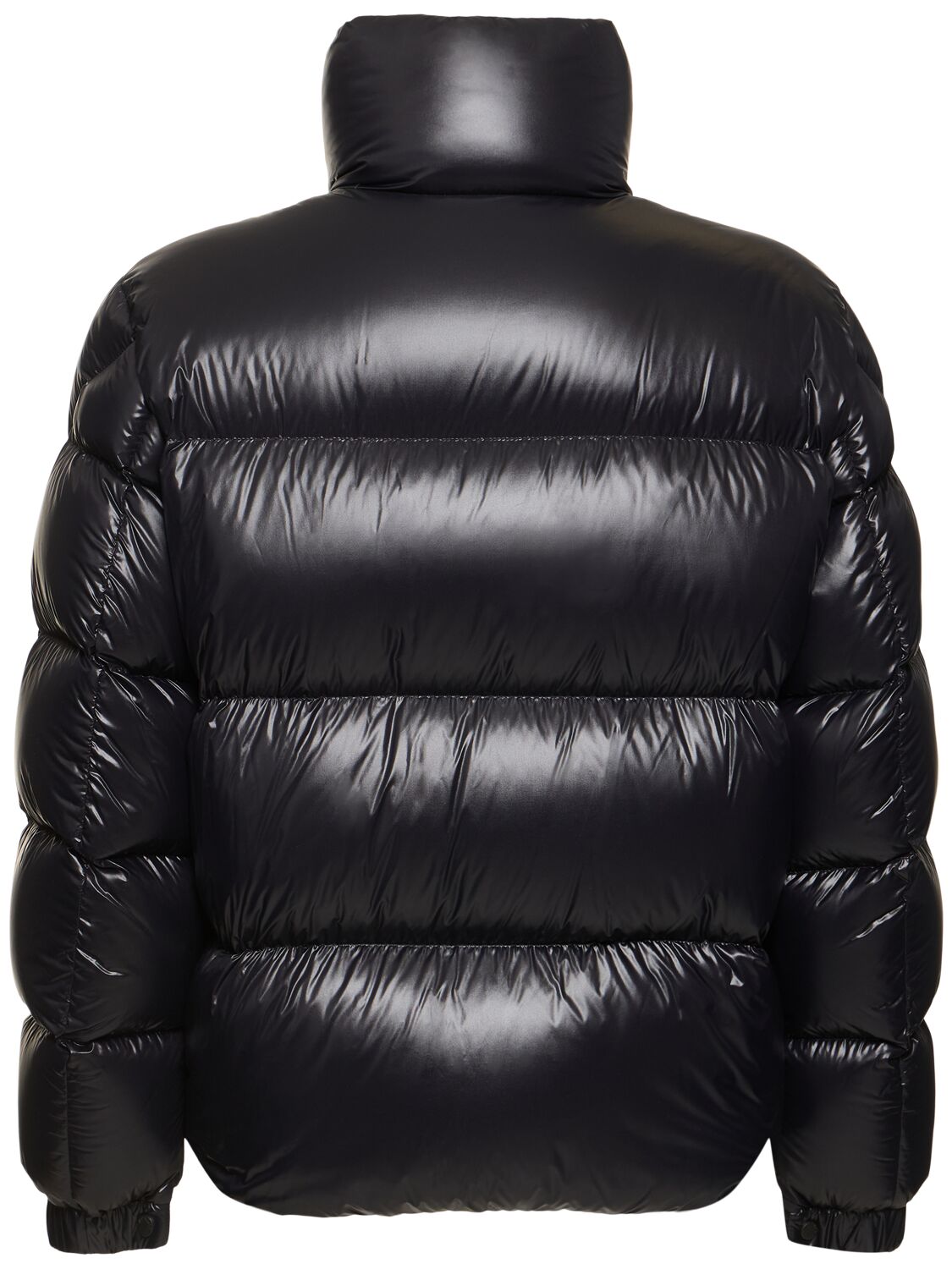 Shop Moncler Leste Light Weight Nylon Down Jacket In Black