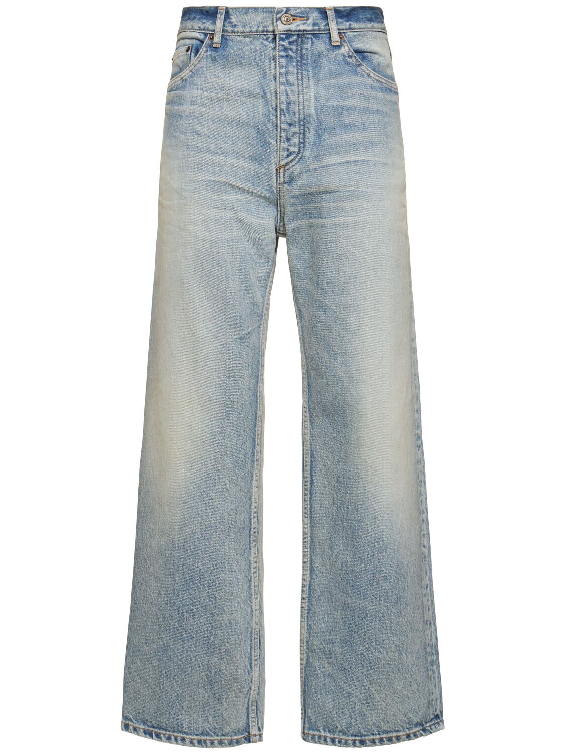 Ankle Cut Denim Jeans-Balenciaga 1