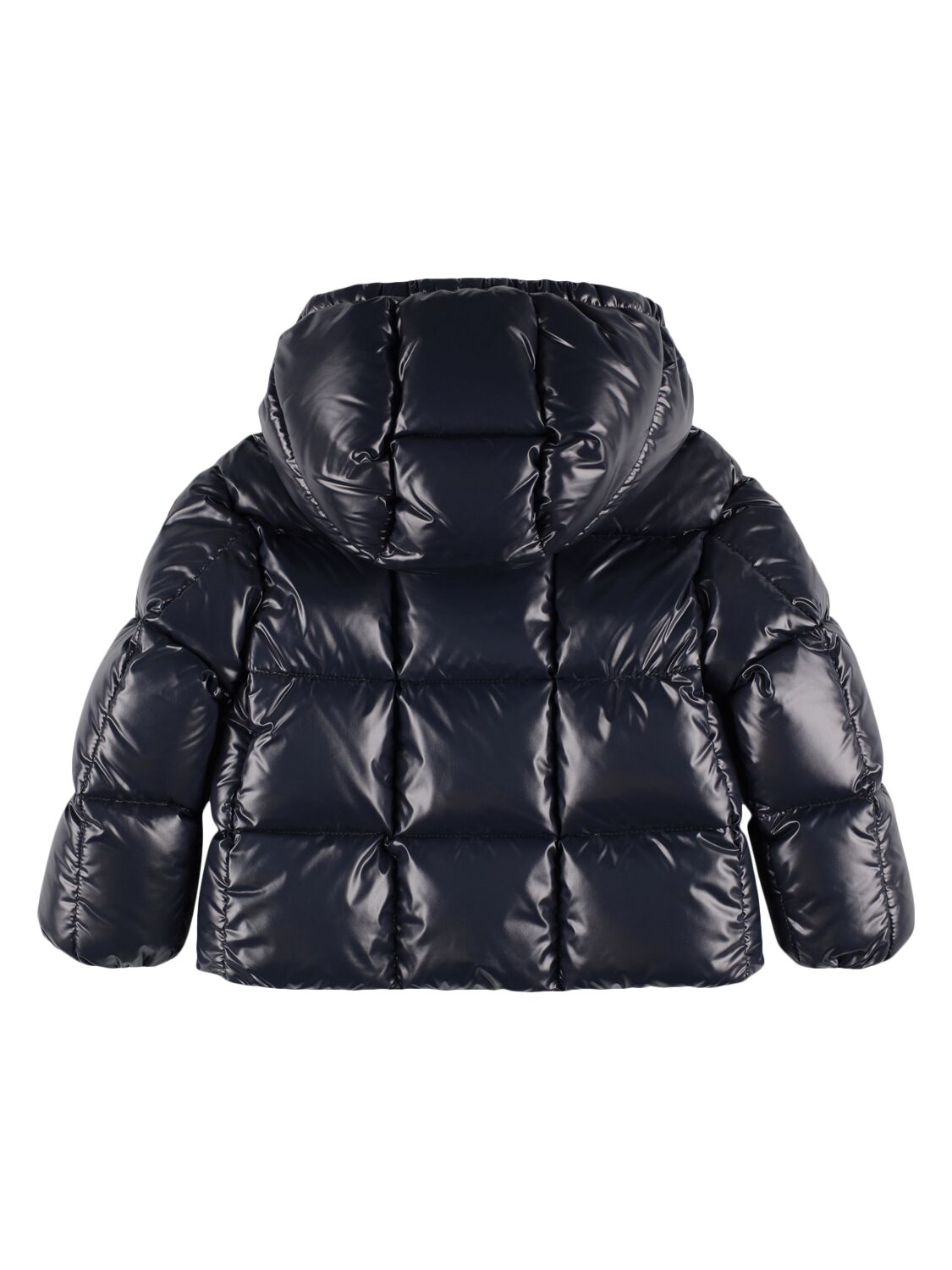 Shop Moncler Parana Nylon Down Jacket In Midnight Blue