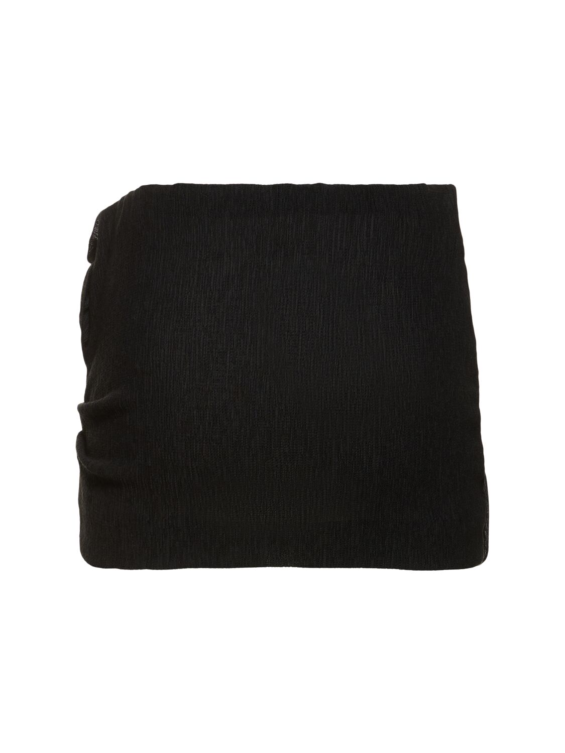 Magda Butrym Minigonna Con Applicazione A Fiori In Black