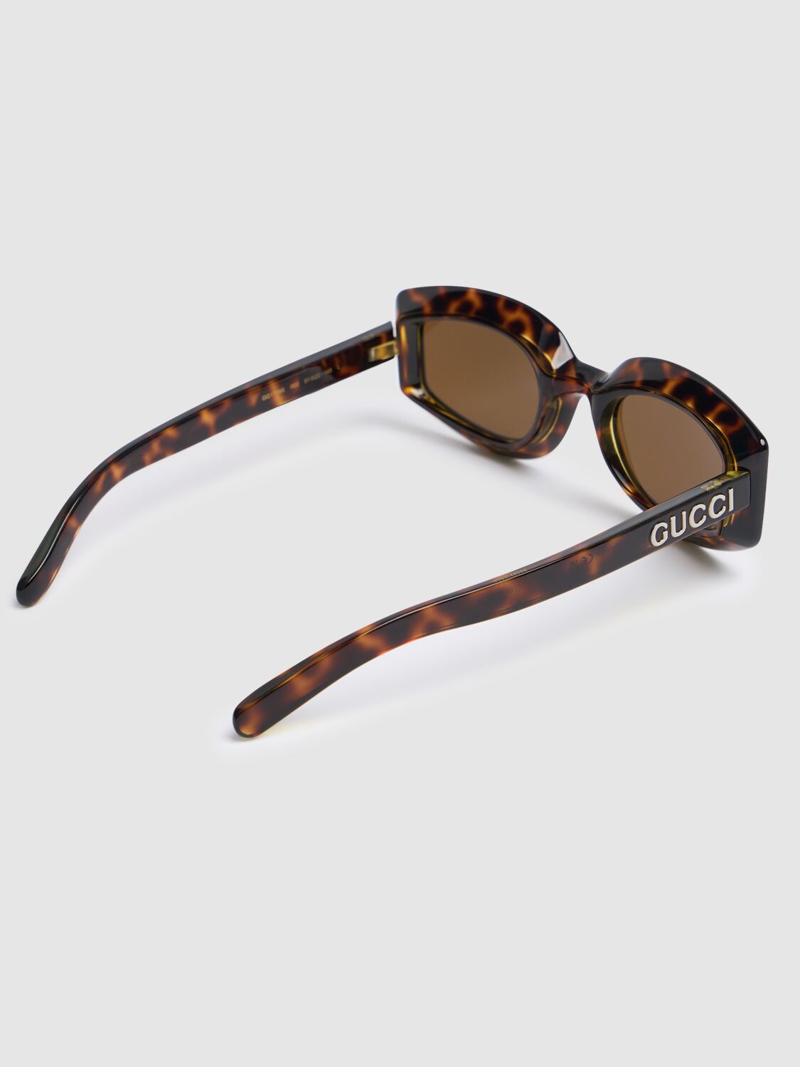 Shop Gucci Gg1719s Injection Sunglasses In Havana