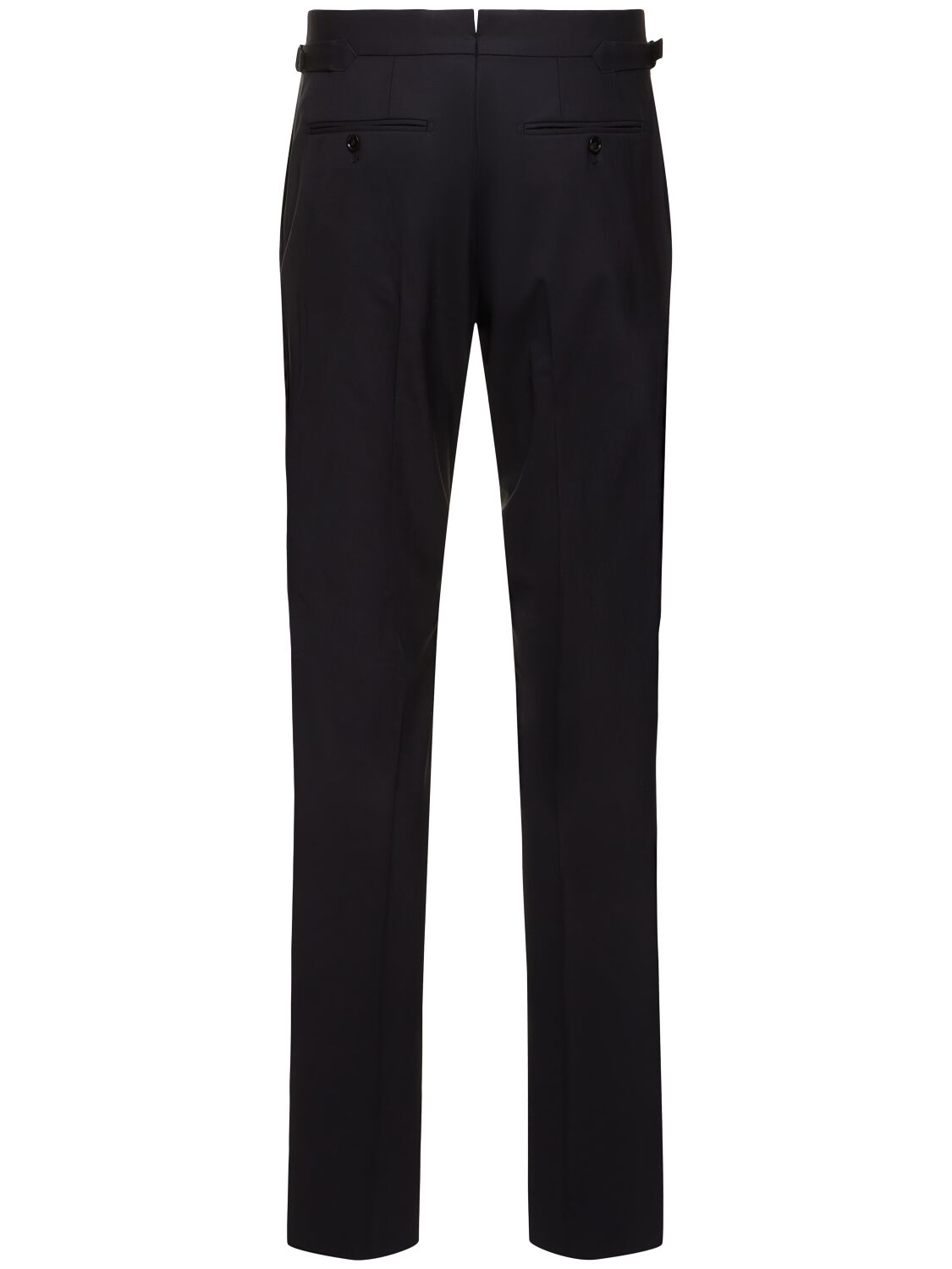 Shop Tom Ford Shelton Classic Pants In Navy