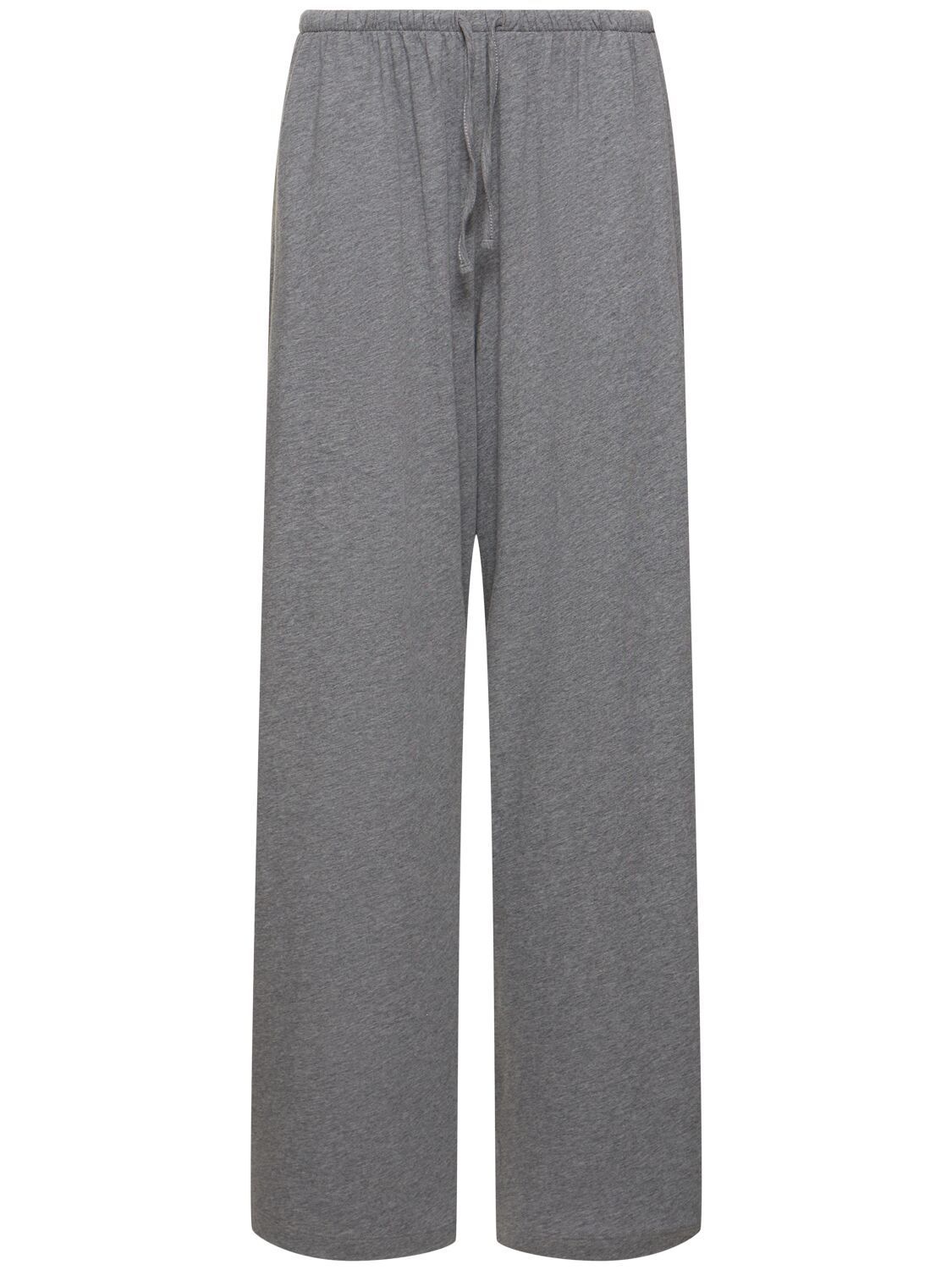 Pantalon Ample En Jersey De Coton Lanuit - THE ROW - Modalova