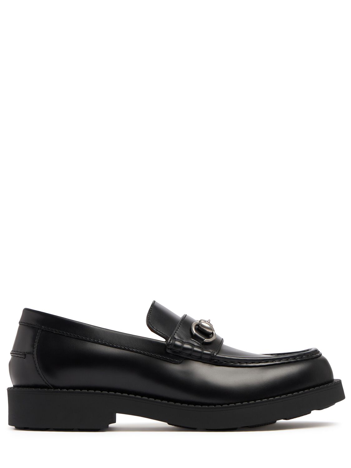 Gucci Taemin Leather Loafers In Black