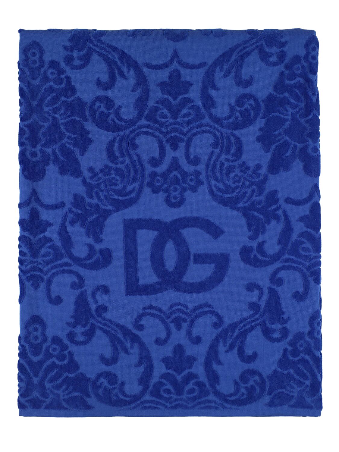 Dolce & Gabbana Beach Towel In Blue