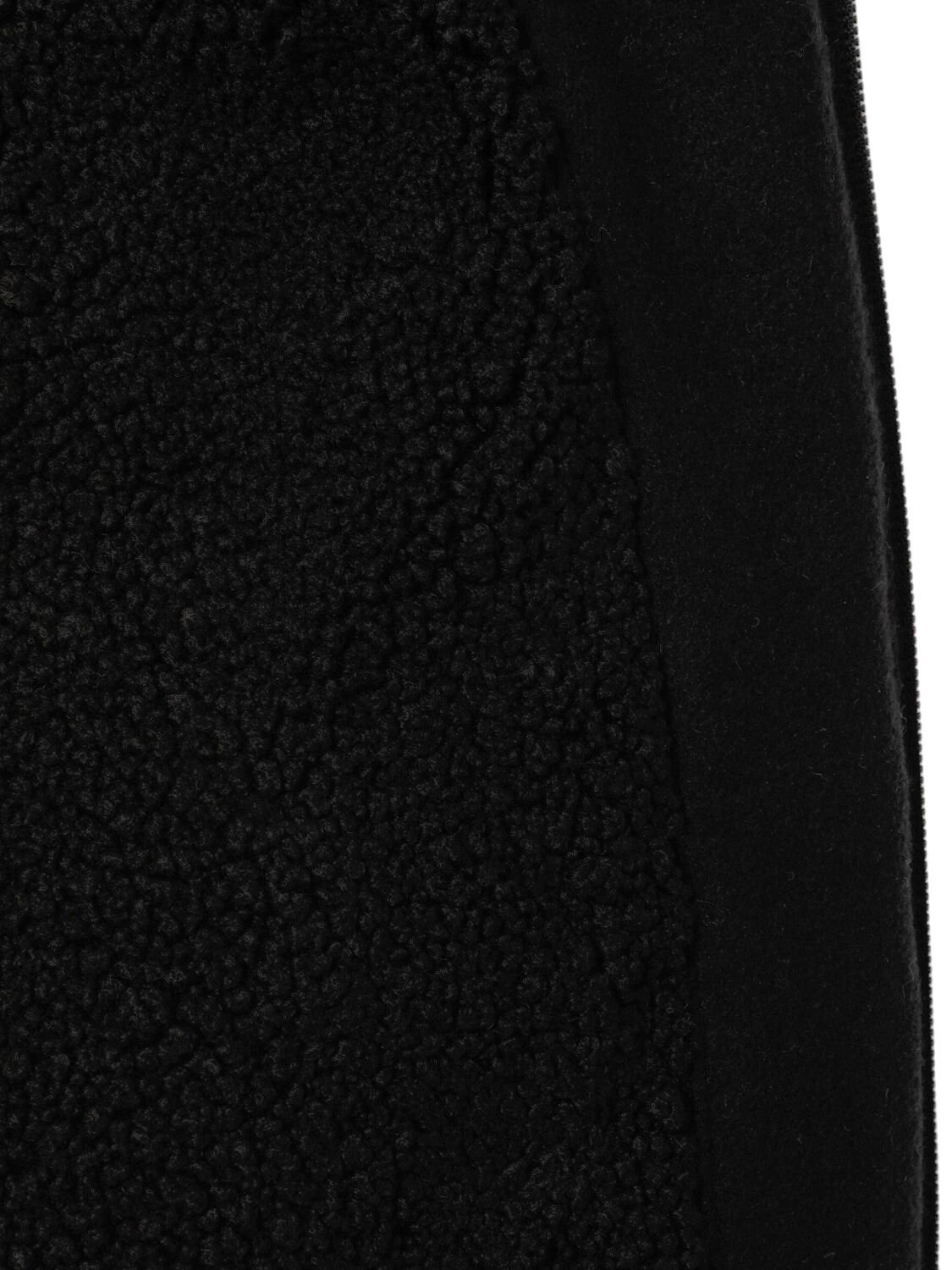 Shop Karl Lagerfeld Hooded Poly Bomber Jacket In Black