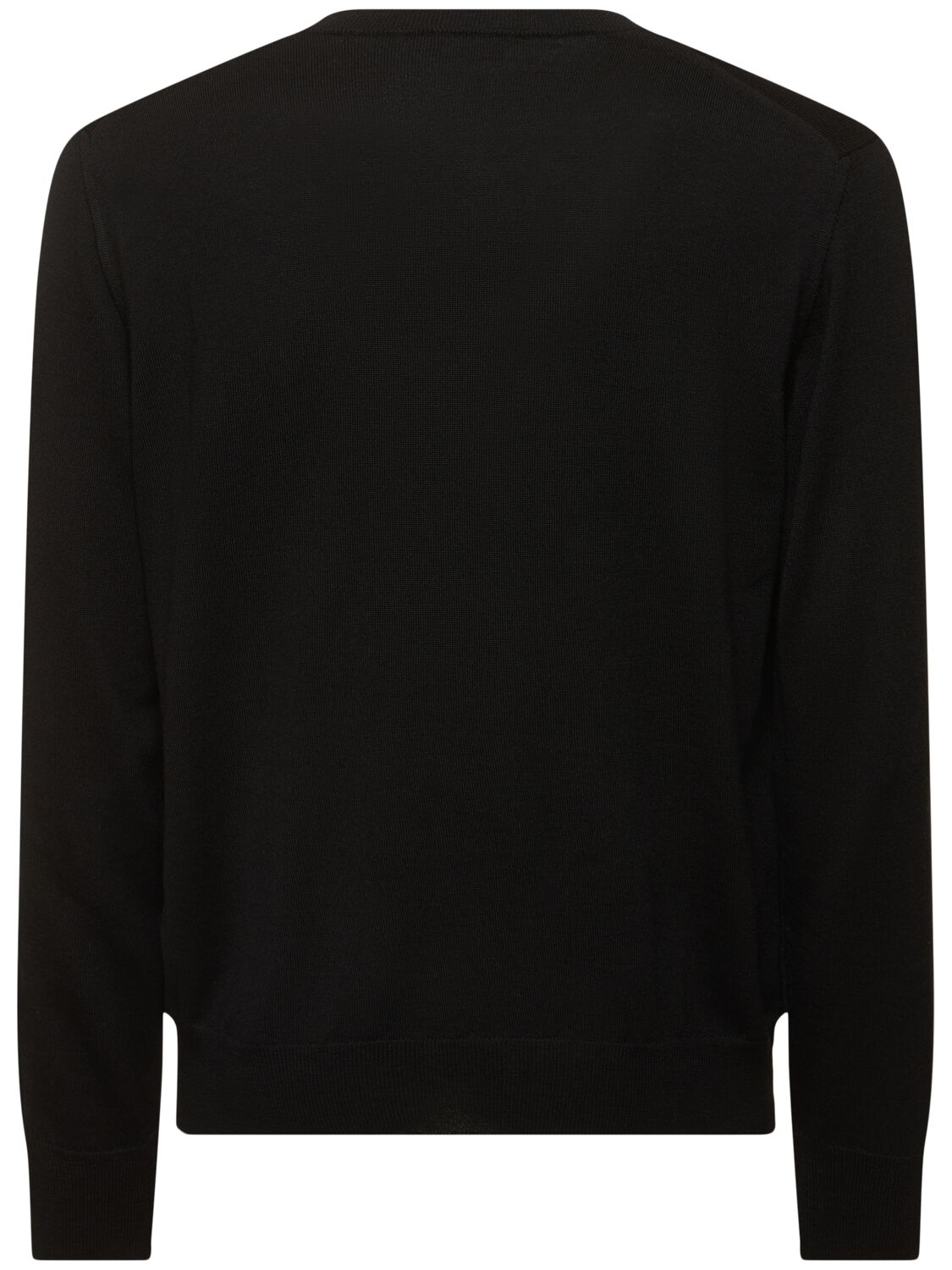 Shop Etro Crewneck Knit Sweater In Black