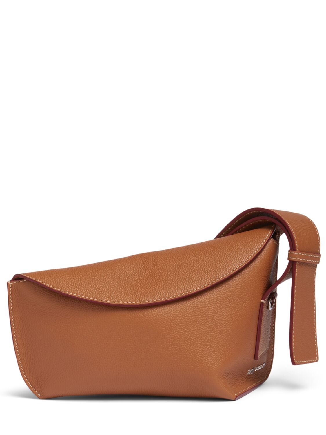 Alexander Mcqueen Sling Leather Shoulder Bag In Pecan