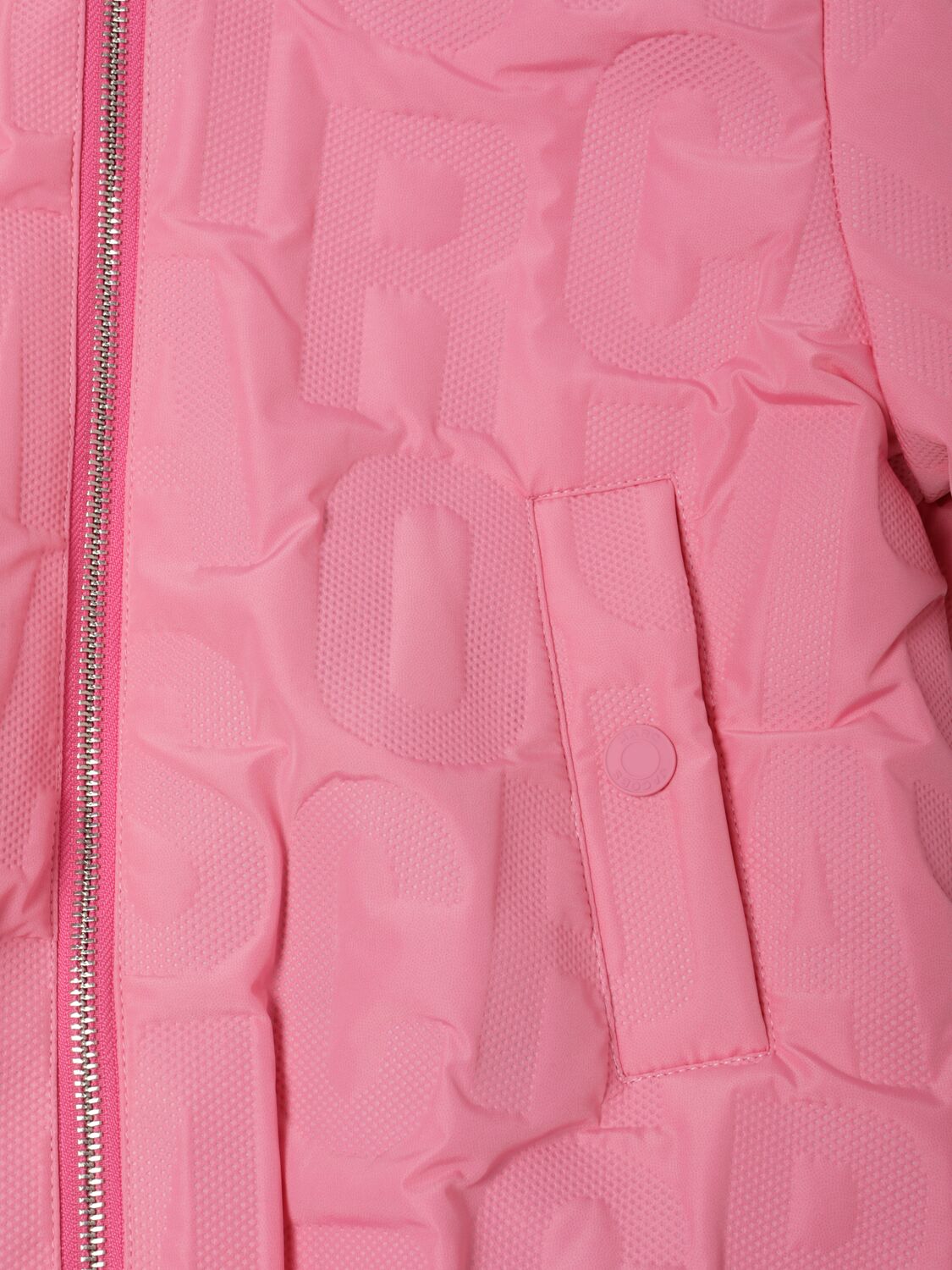 Marc Jacobs Reversible Poly Puffer Jacket In Fuchsia