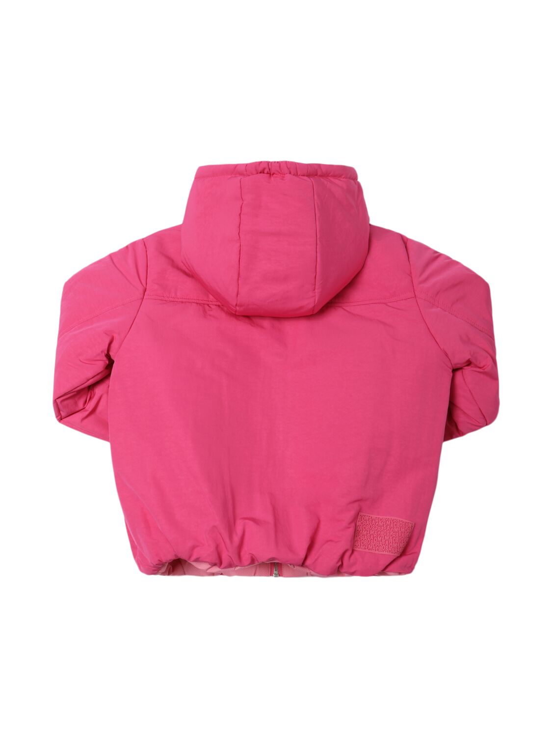 Marc Jacobs Reversible Poly Puffer Jacket In Fuchsia