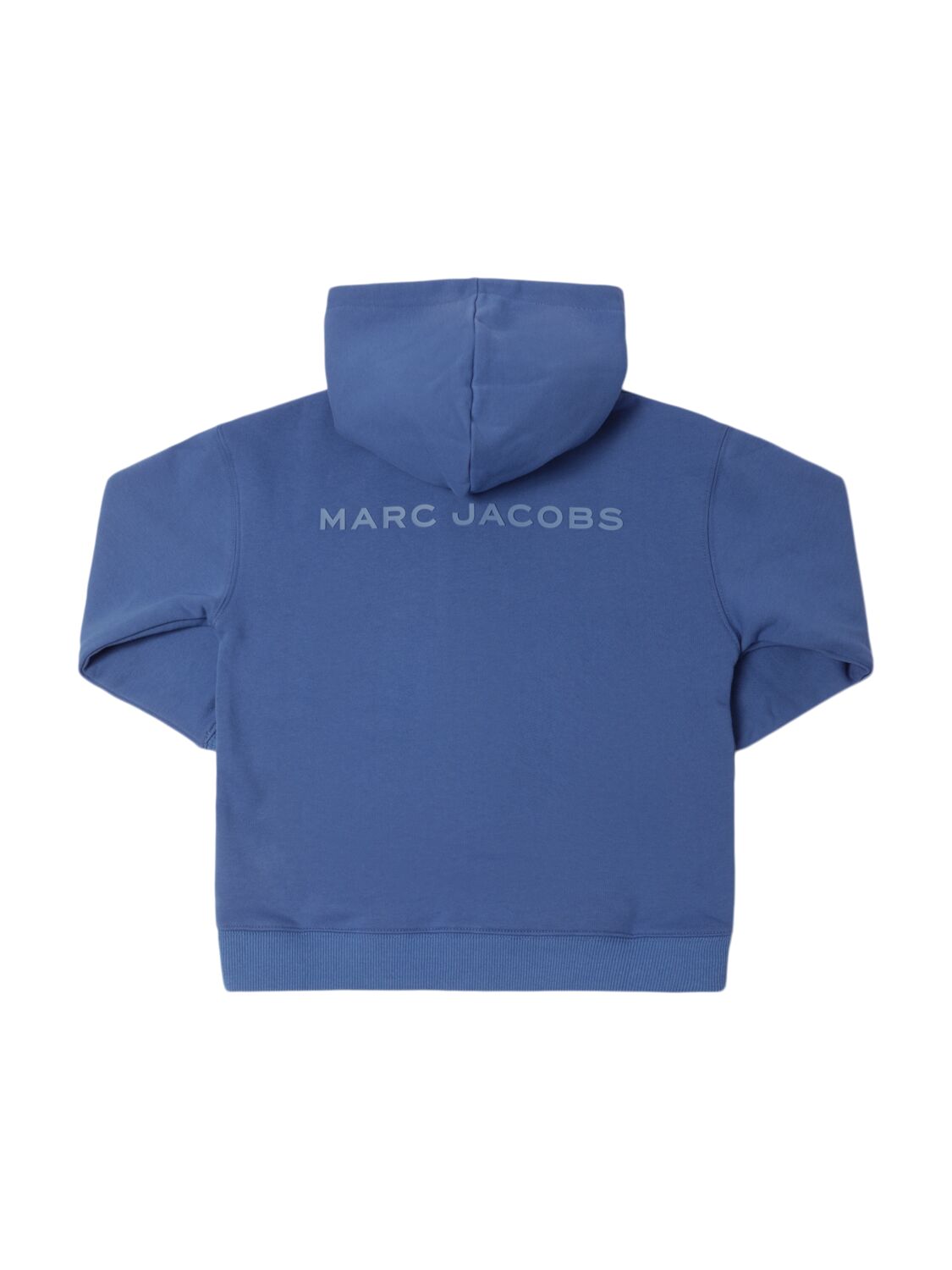 MARC JACOBS HOODED COTTON FULL-ZIP SWEATSHIRT 