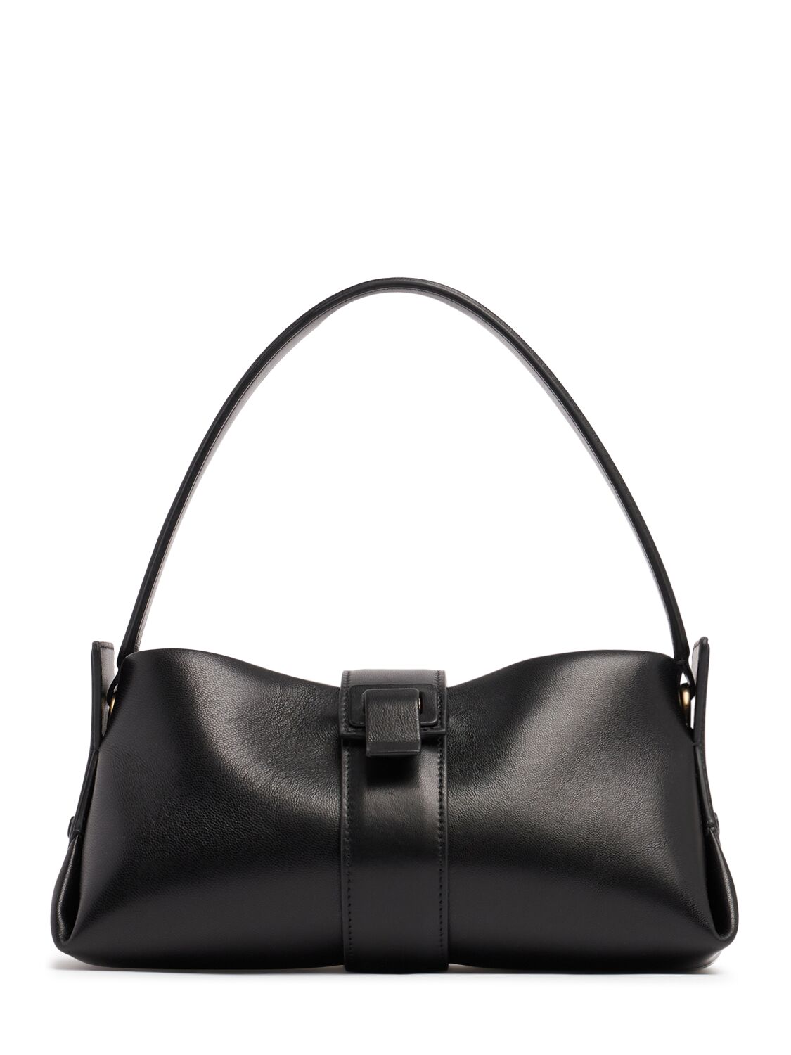 Proenza Schouler Park Leather Shoulder Bag In Black