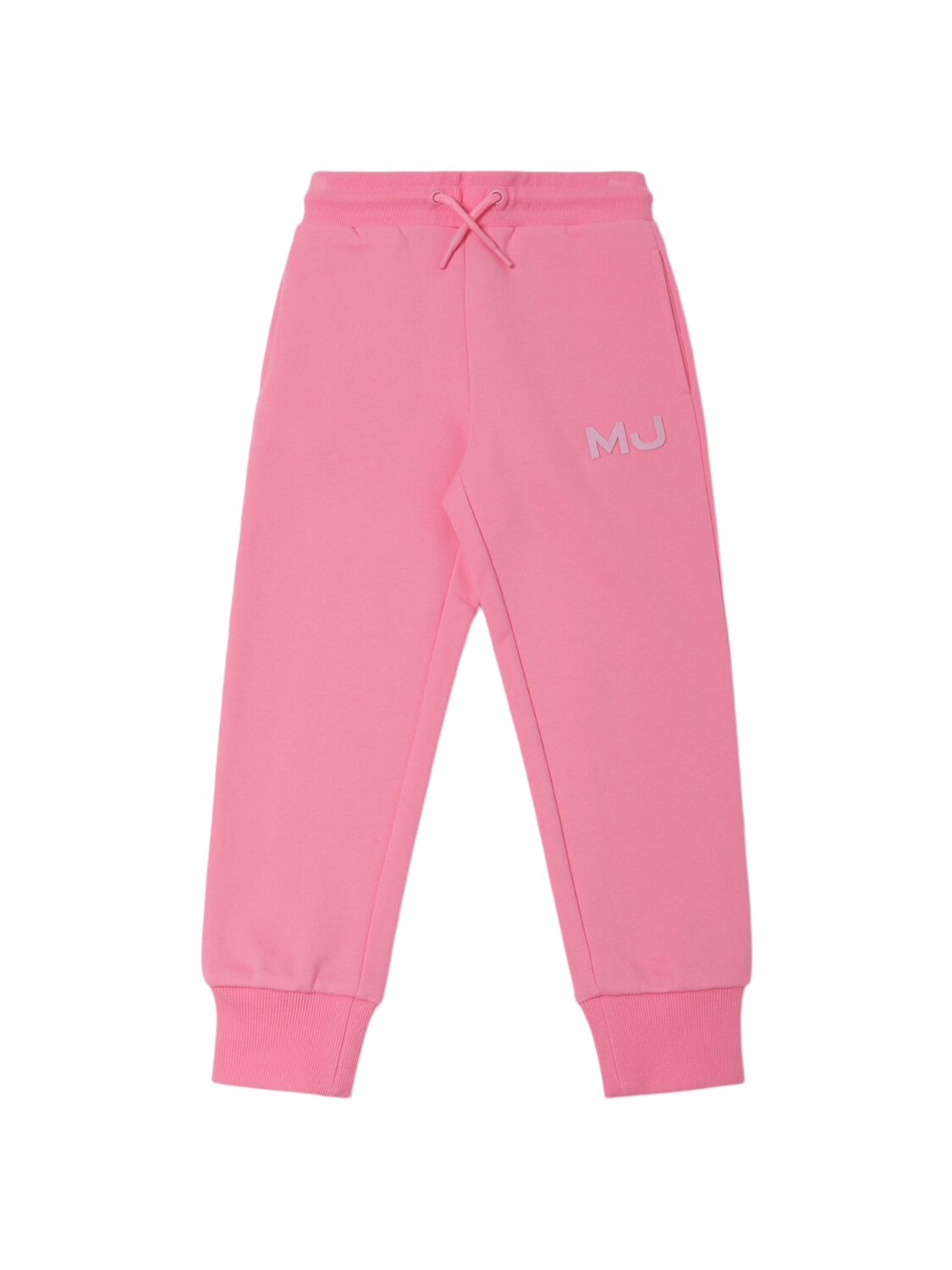 Marc Jacobs Kids' Cotton Terry Sweatpants In Pink