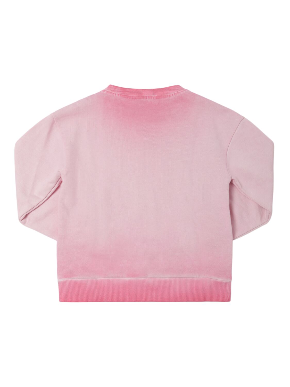 Shop Marc Jacobs Cotton Crewneck Sweatshirt In Pink