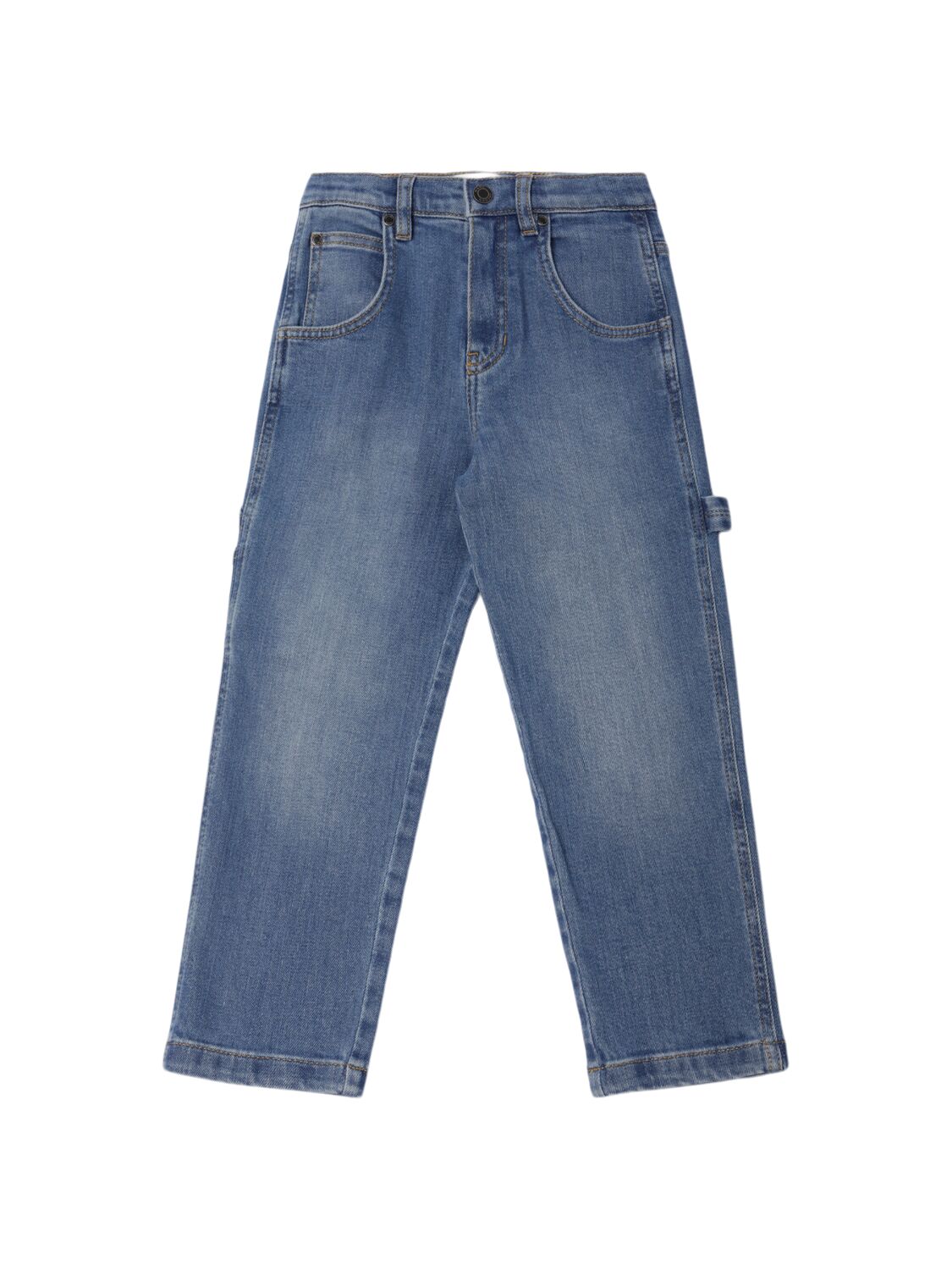 Marc Jacobs Stretch Cotton Denim Jeans In Blue
