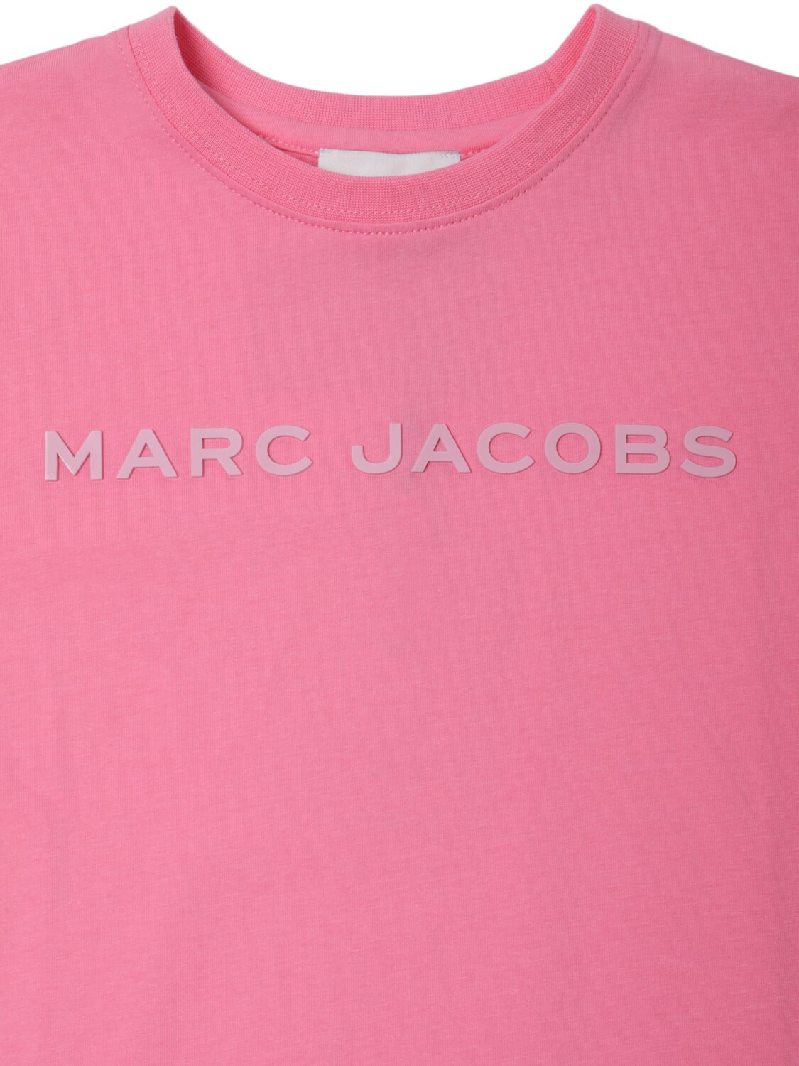 MARC JACOBS COTTON JERSEY T-SHIRT W/LOGO 