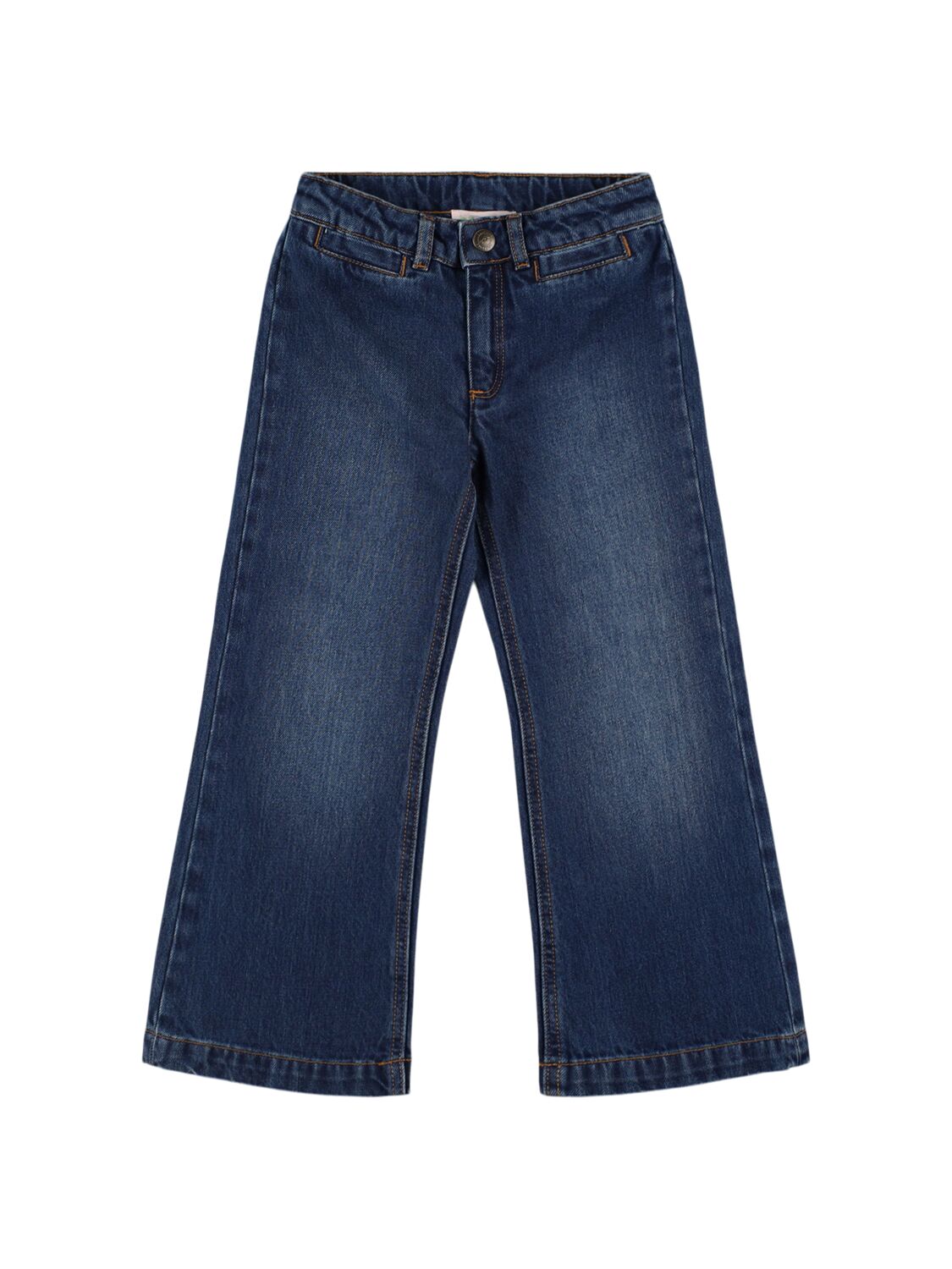 Bonpoint Cotton Jeans In Blue